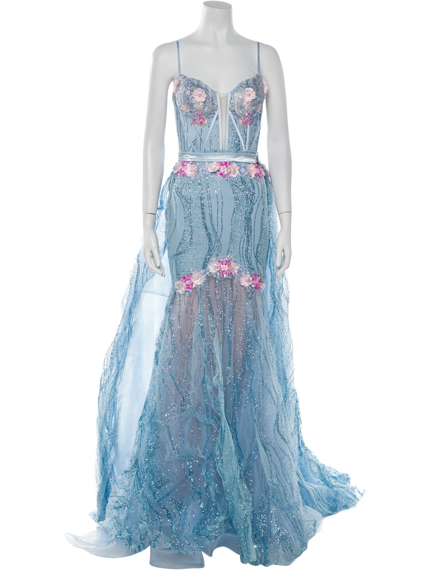 Portia & Scarlett Paisley Print Long Dress w/ Tags