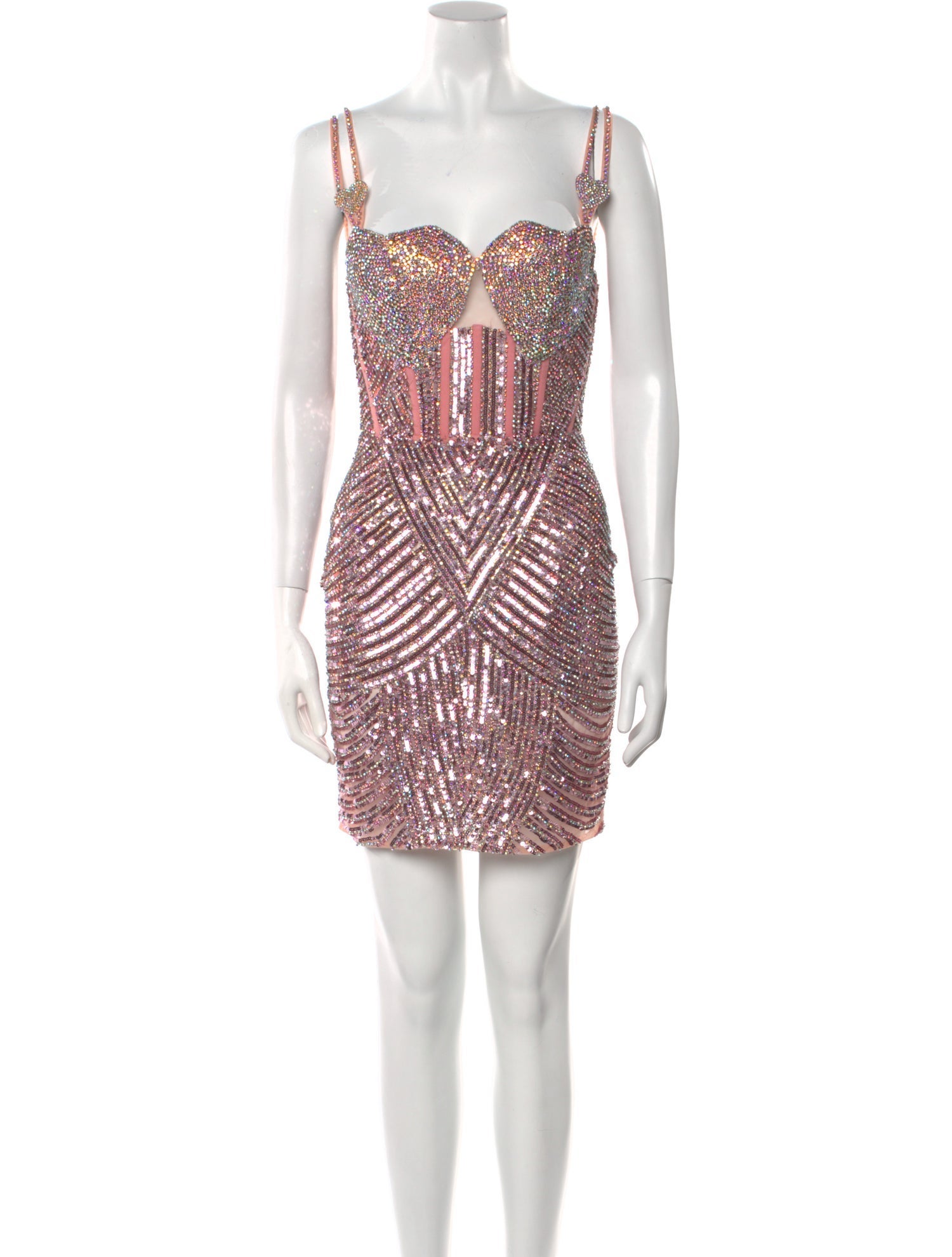 Portia & Scarlett Patterned Mini Dress