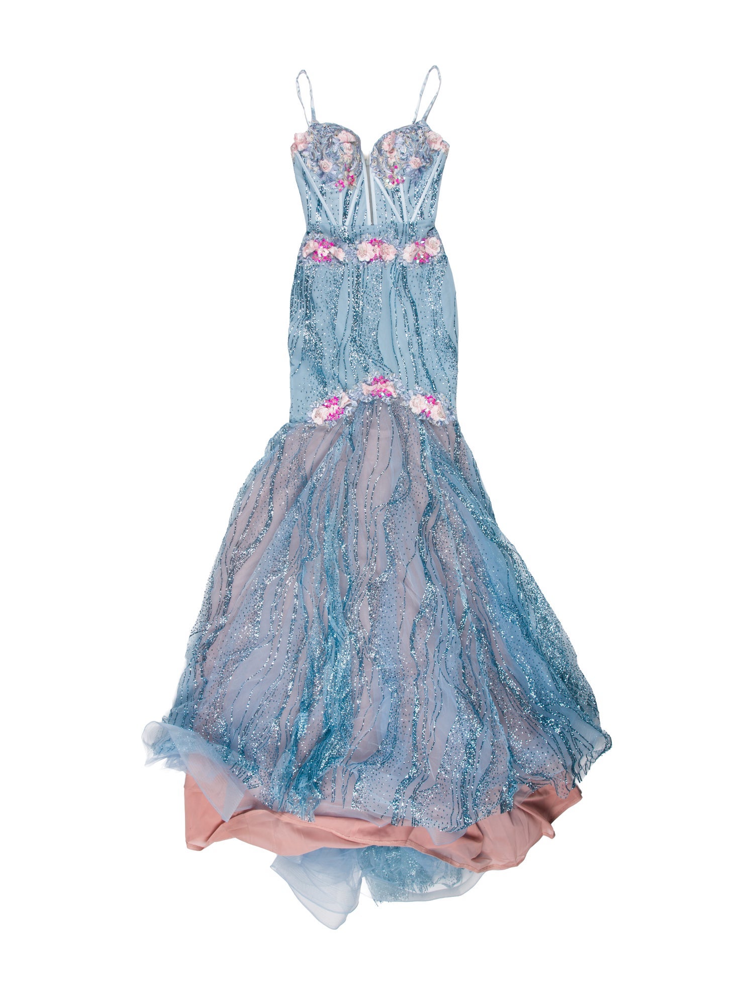 Portia & Scarlett Paisley Print Long Dress