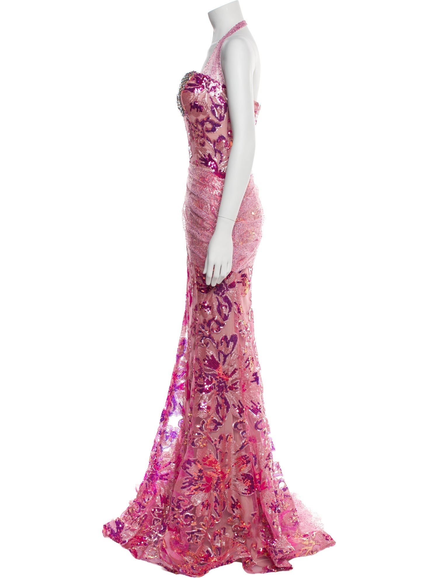 Portia & Scarlett Floral Print Long Dress w/ Tags