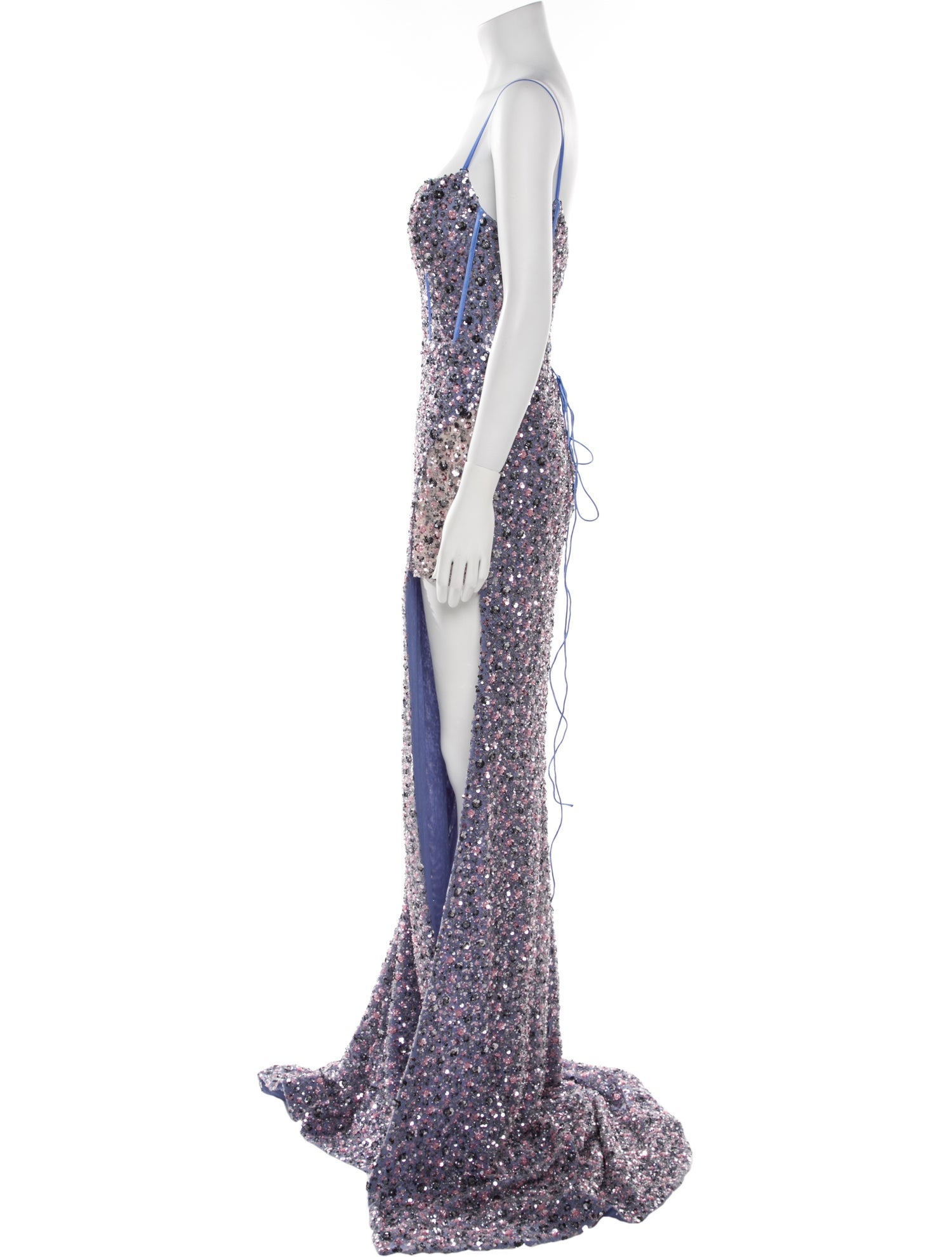 Portia & Scarlett Lace Pattern Long Dress w/ Tags