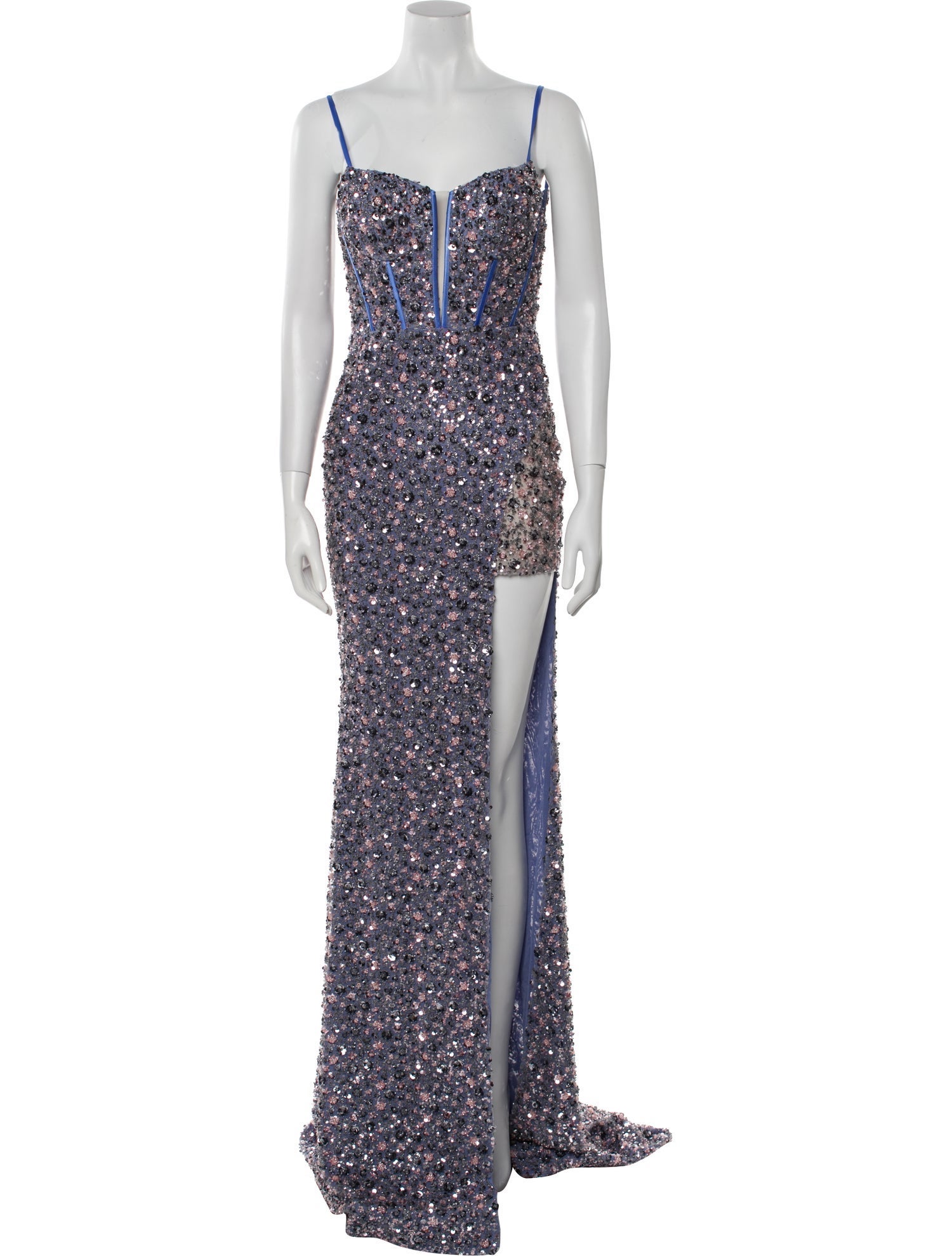 Portia & Scarlett Lace Pattern Long Dress w/ Tags