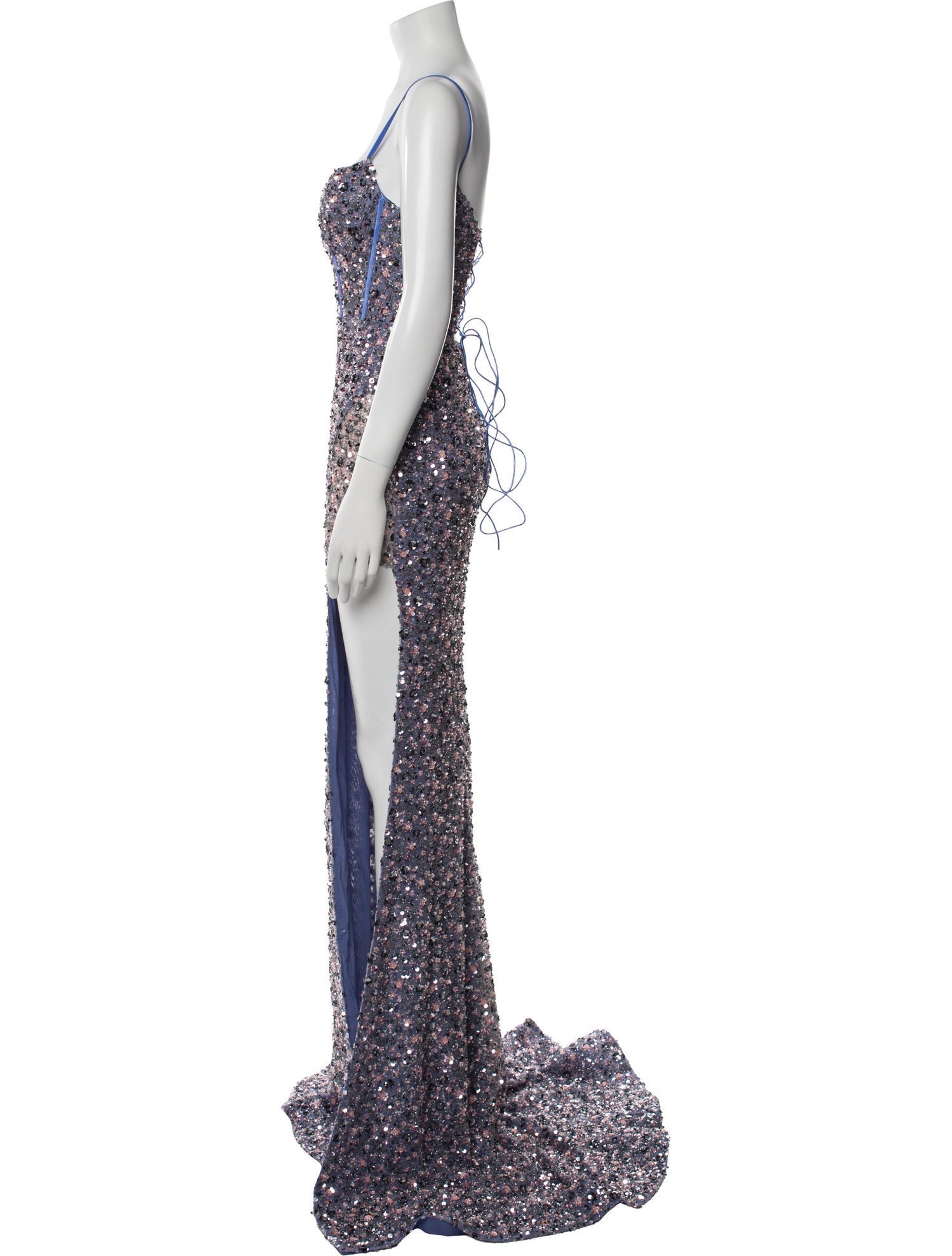 Portia & Scarlett Lace Pattern Long Dress w/ Tags