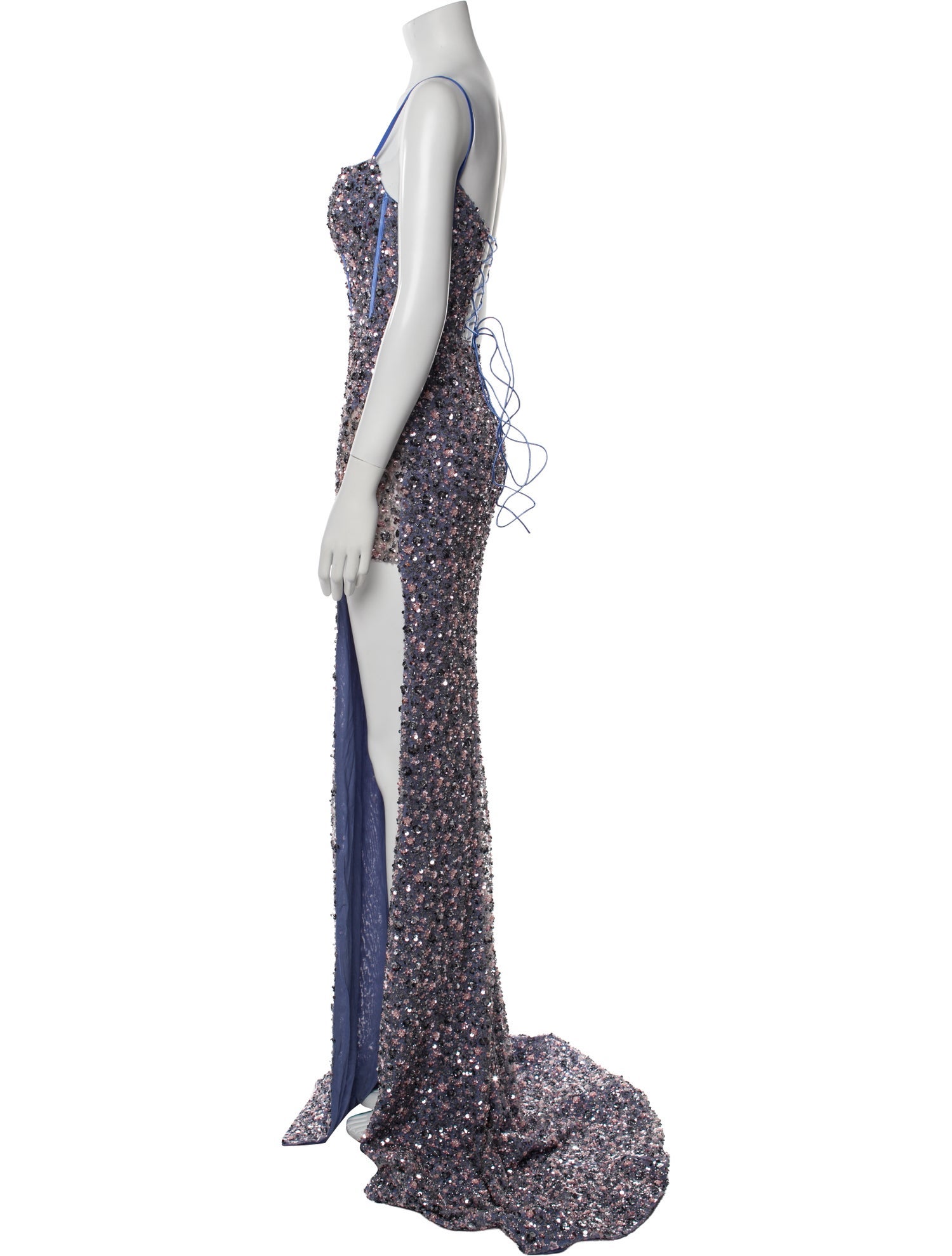 Portia & Scarlett Square Neckline Long Dress w/ Tags