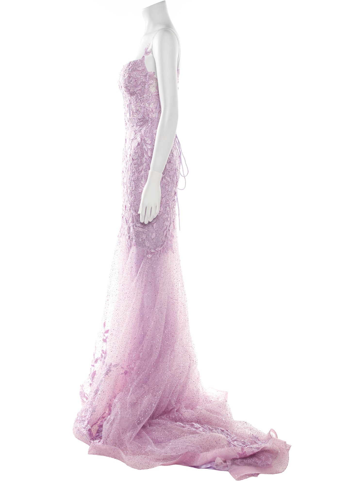 Portia & Scarlett Lace Pattern Long Dress w/ Tags