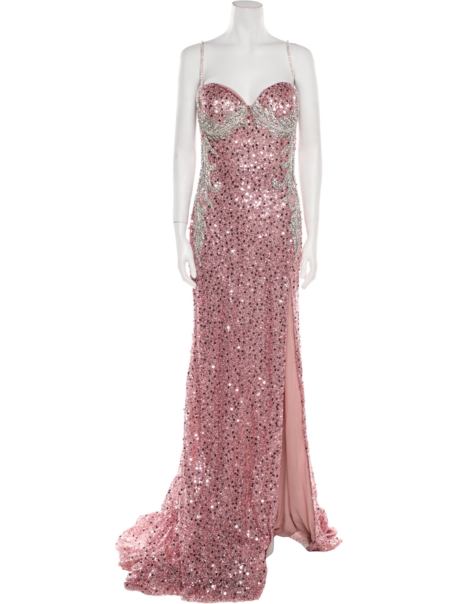 Portia & Scarlett Square Neckline Long Dress