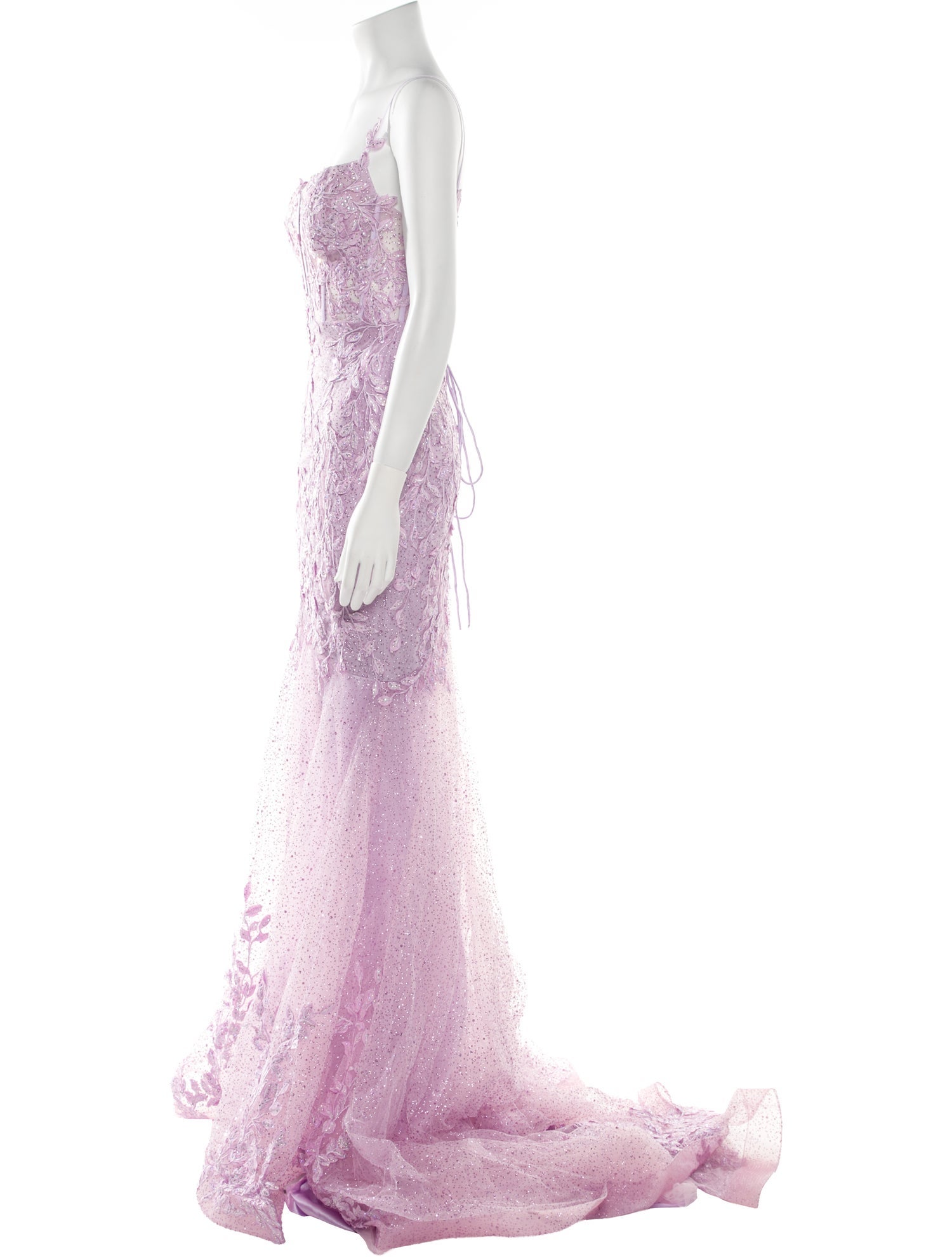 Portia & Scarlett Lace Pattern Long Dress w/ Tags