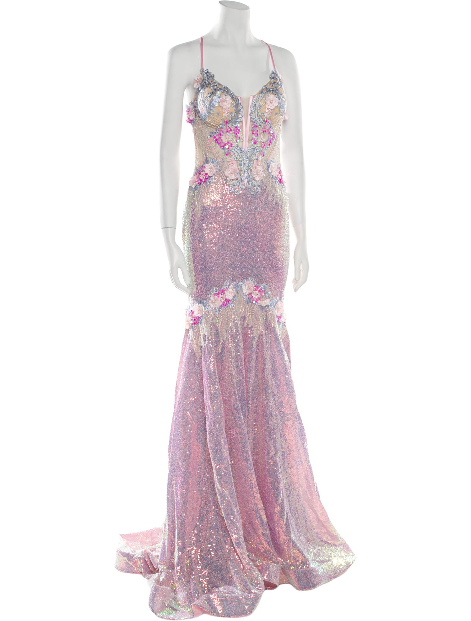 Portia & Scarlett Sequin Long Dress w/ Tags