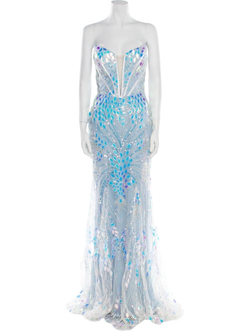 Portia & Scarlett Printed Long Dress