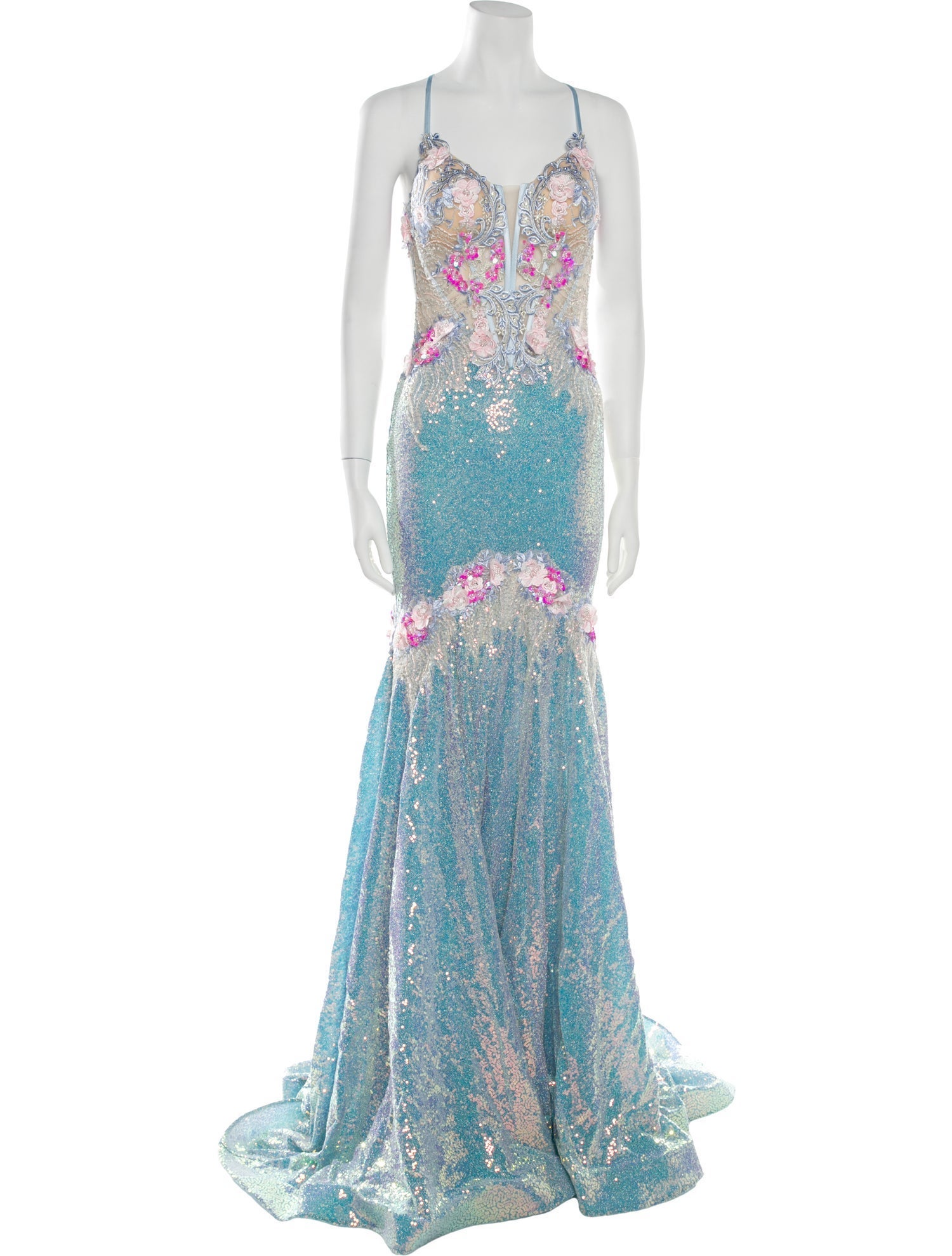 Portia & Scarlett Sequin Long Dress w/ Tags