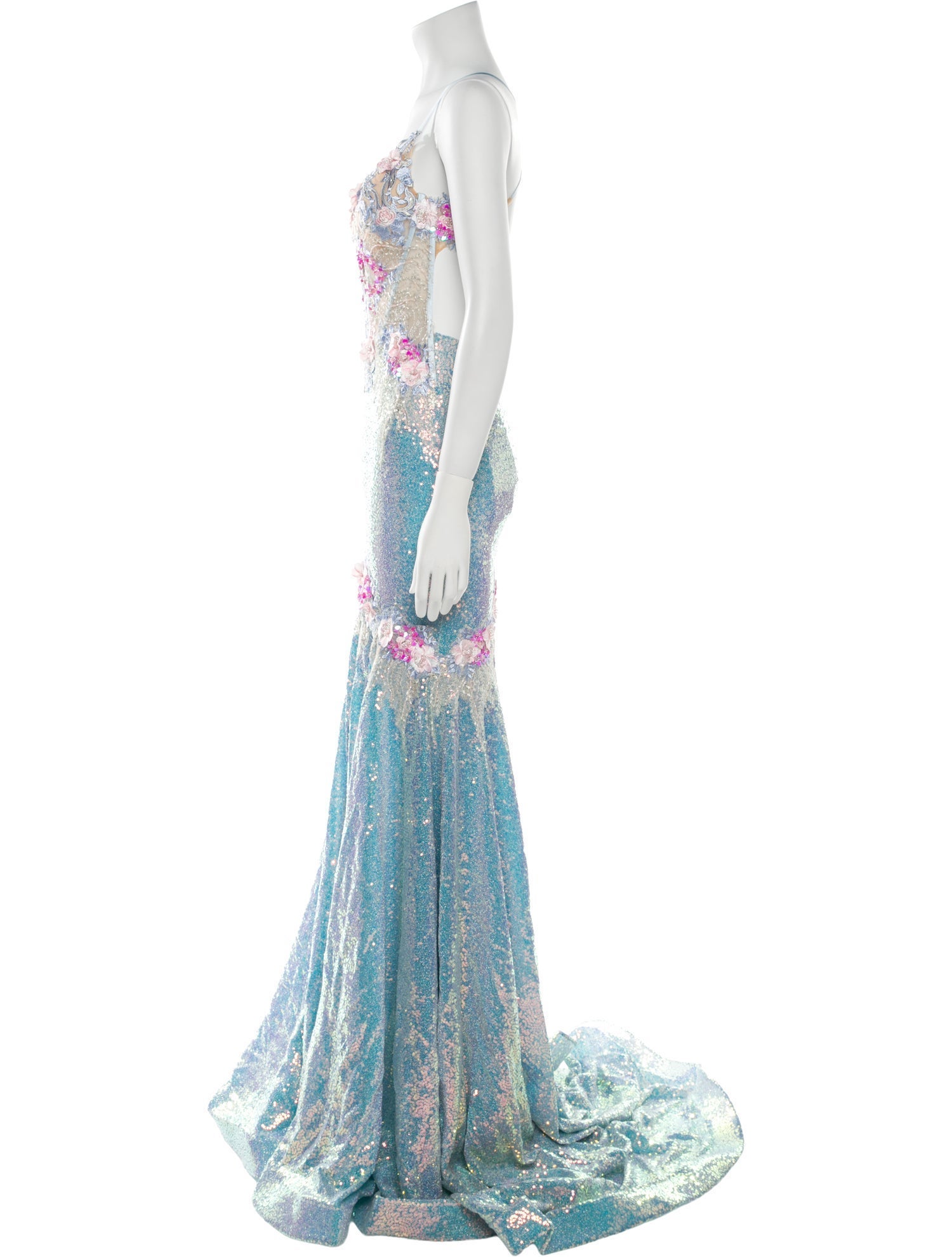 Portia & Scarlett Sequin Long Dress w/ Tags