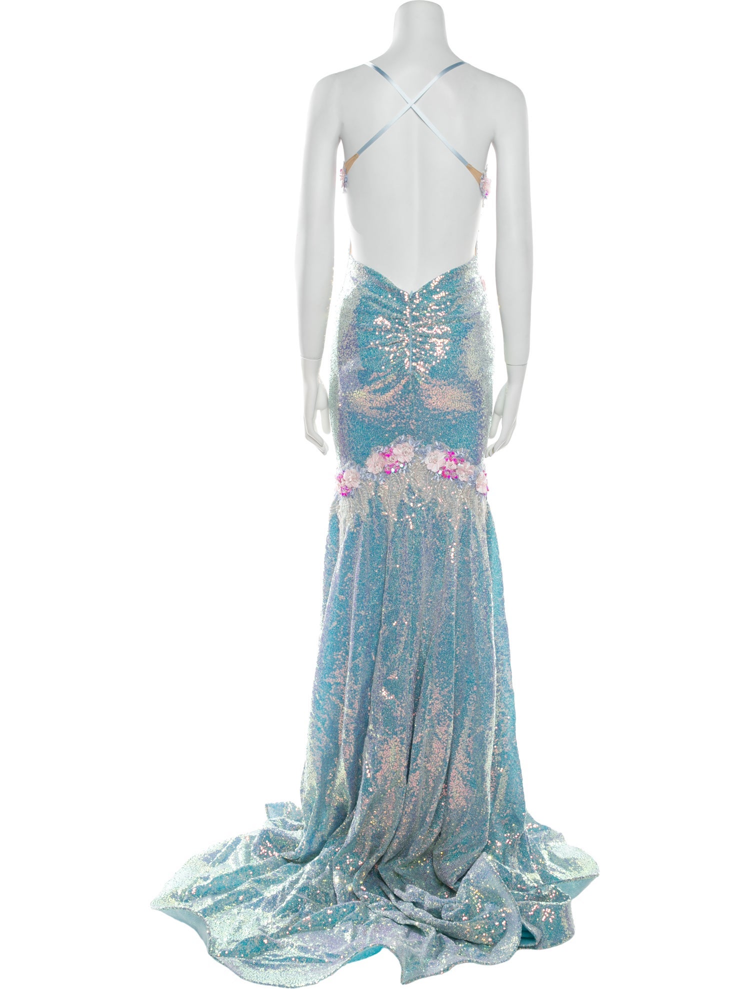 Portia & Scarlett Paisley Print Long Dress