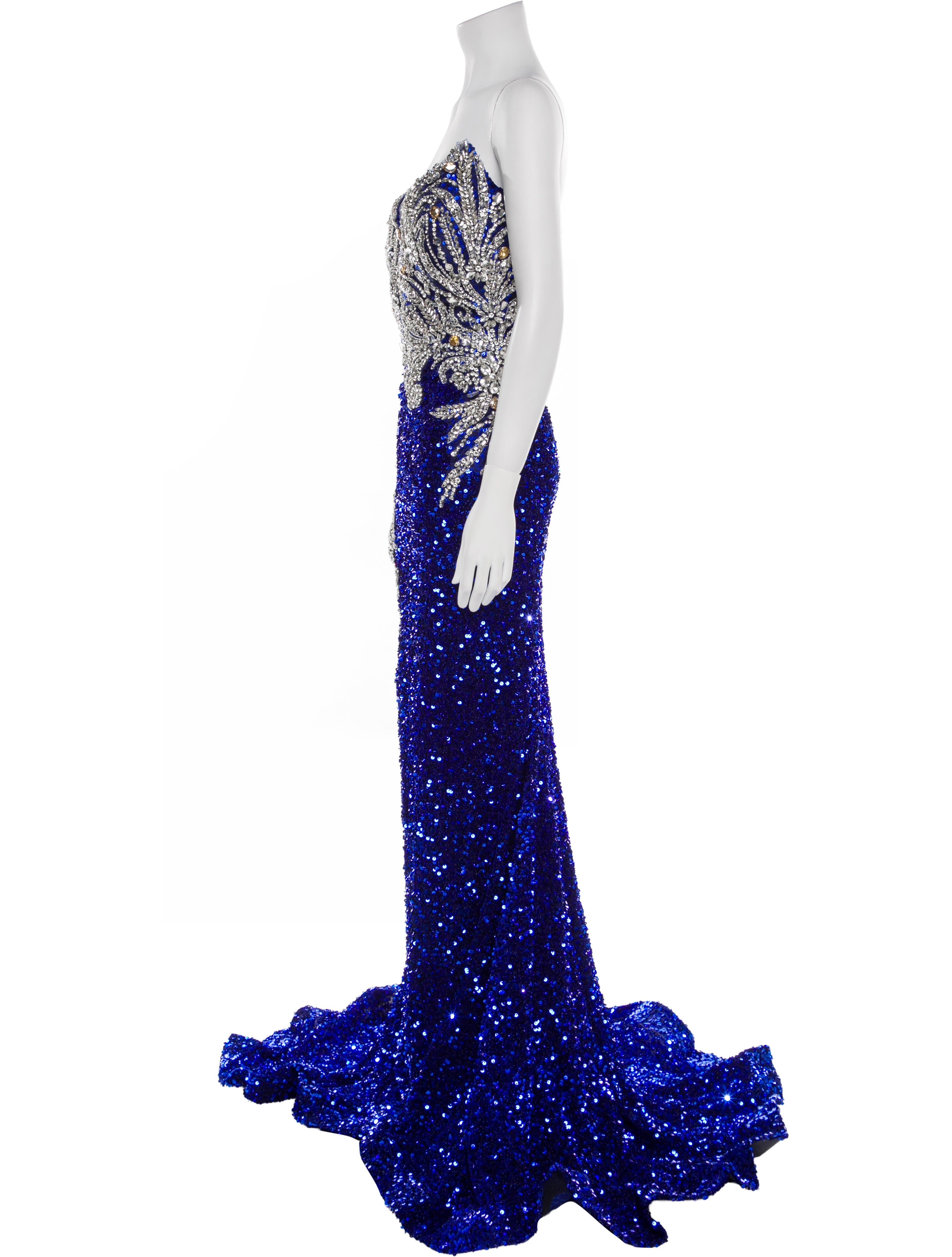 Portia & Scarlett Sequin Long Dress w/ Tags