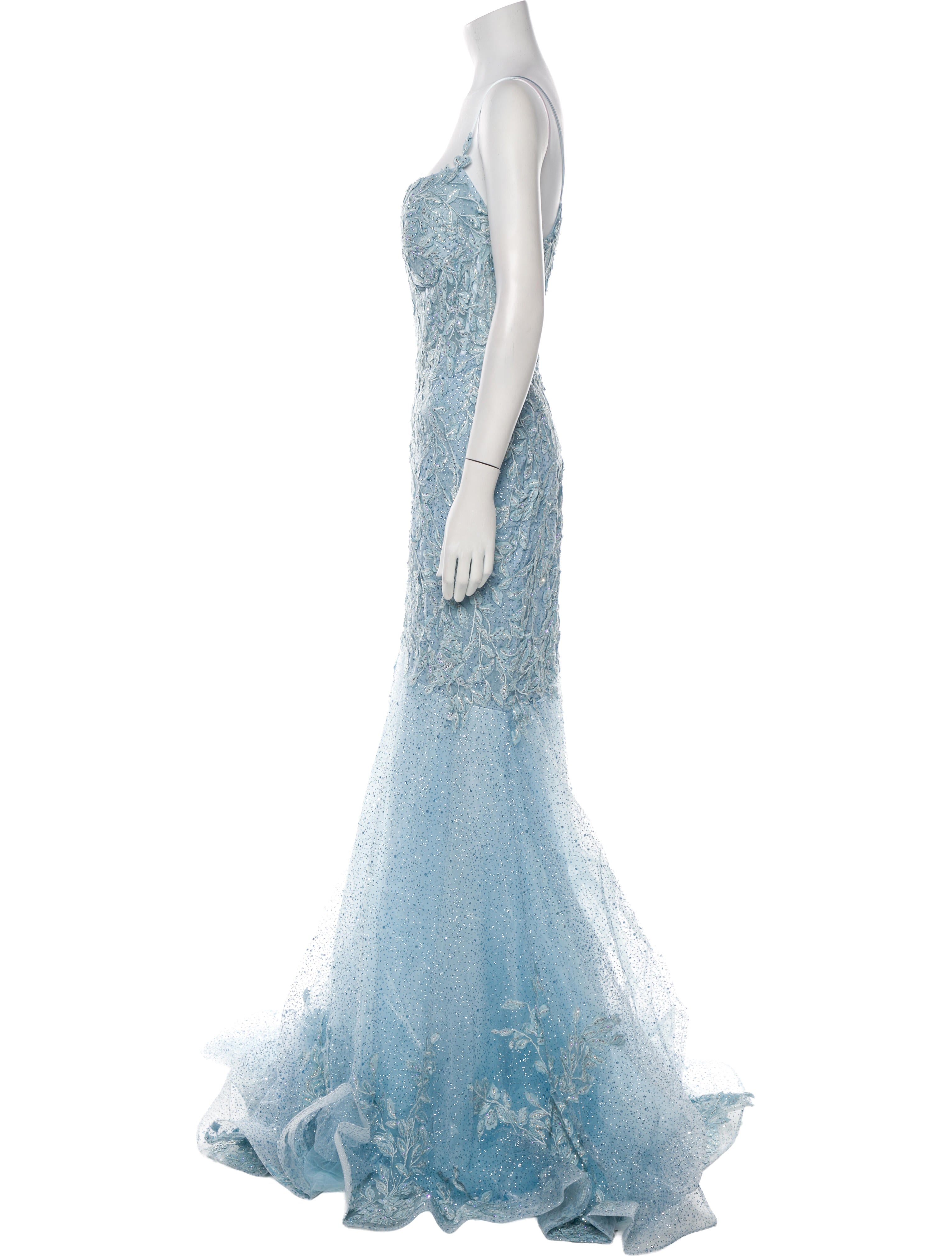 Portia & Scarlett Square Neckline Long Dress