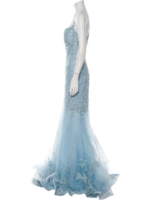 Portia & Scarlett Square Neckline Long Dress