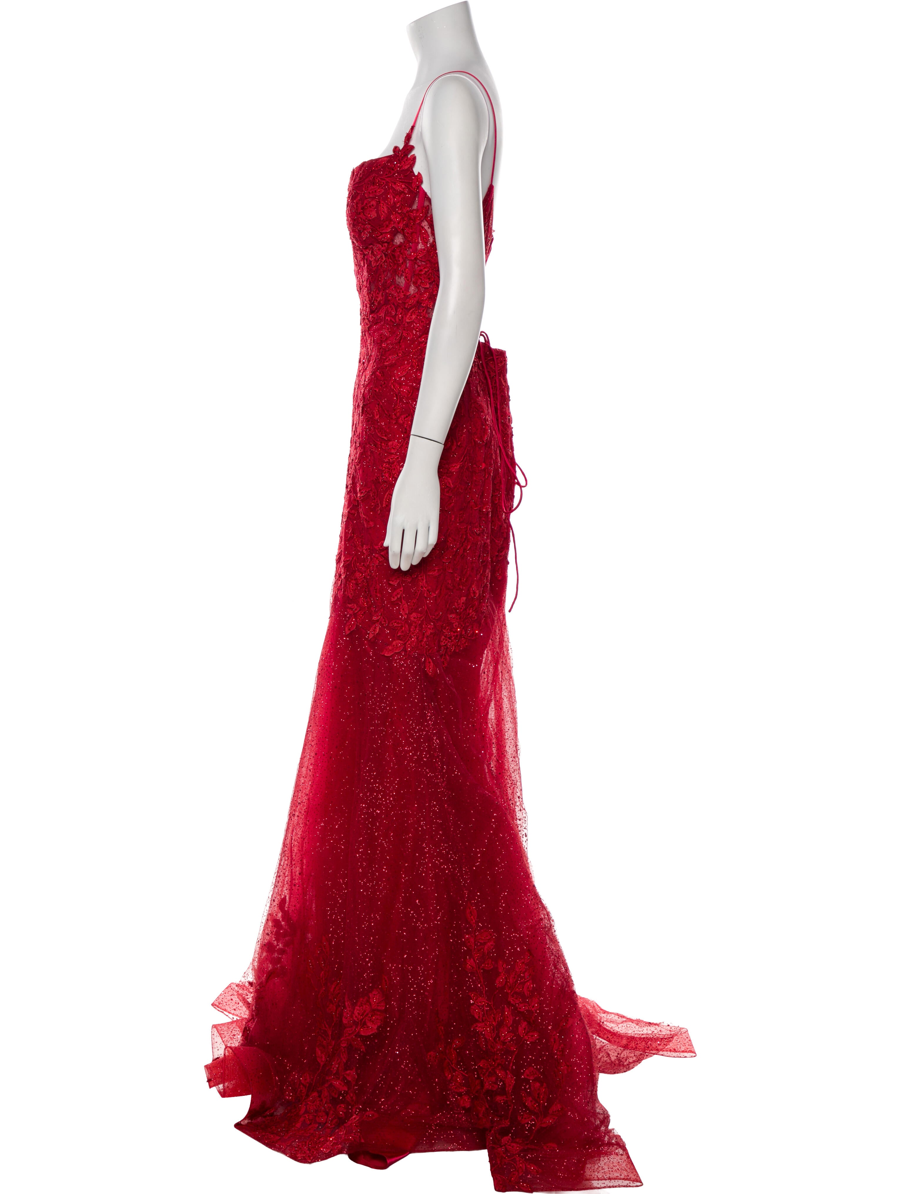 Portia & Scarlett Square Neckline Long Dress