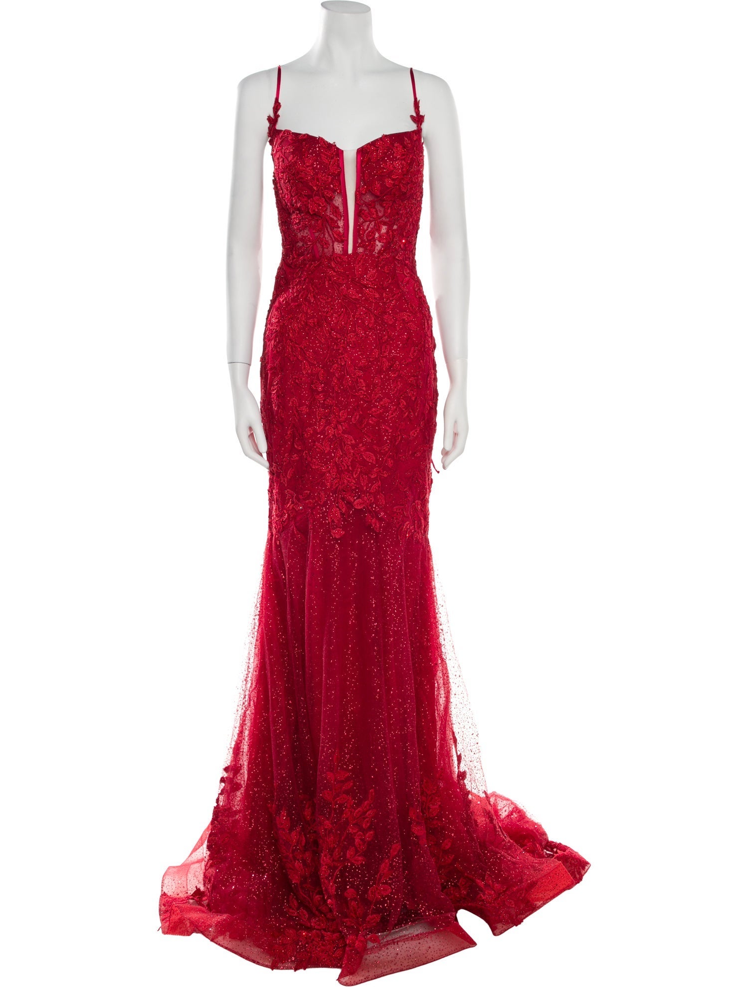 Portia & Scarlett Square Neckline Long Dress w/ Tags