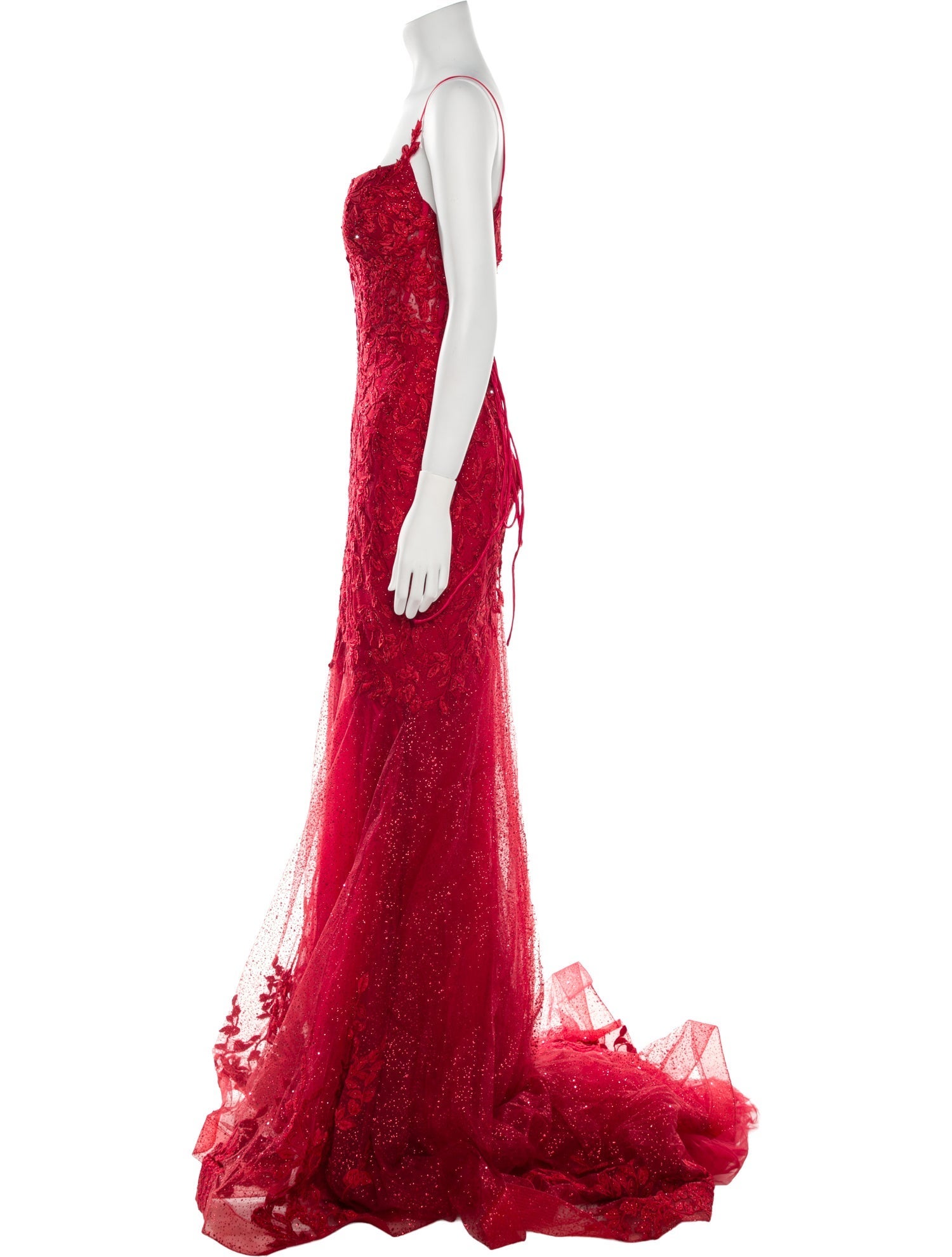 Portia & Scarlett Square Neckline Long Dress w/ Tags