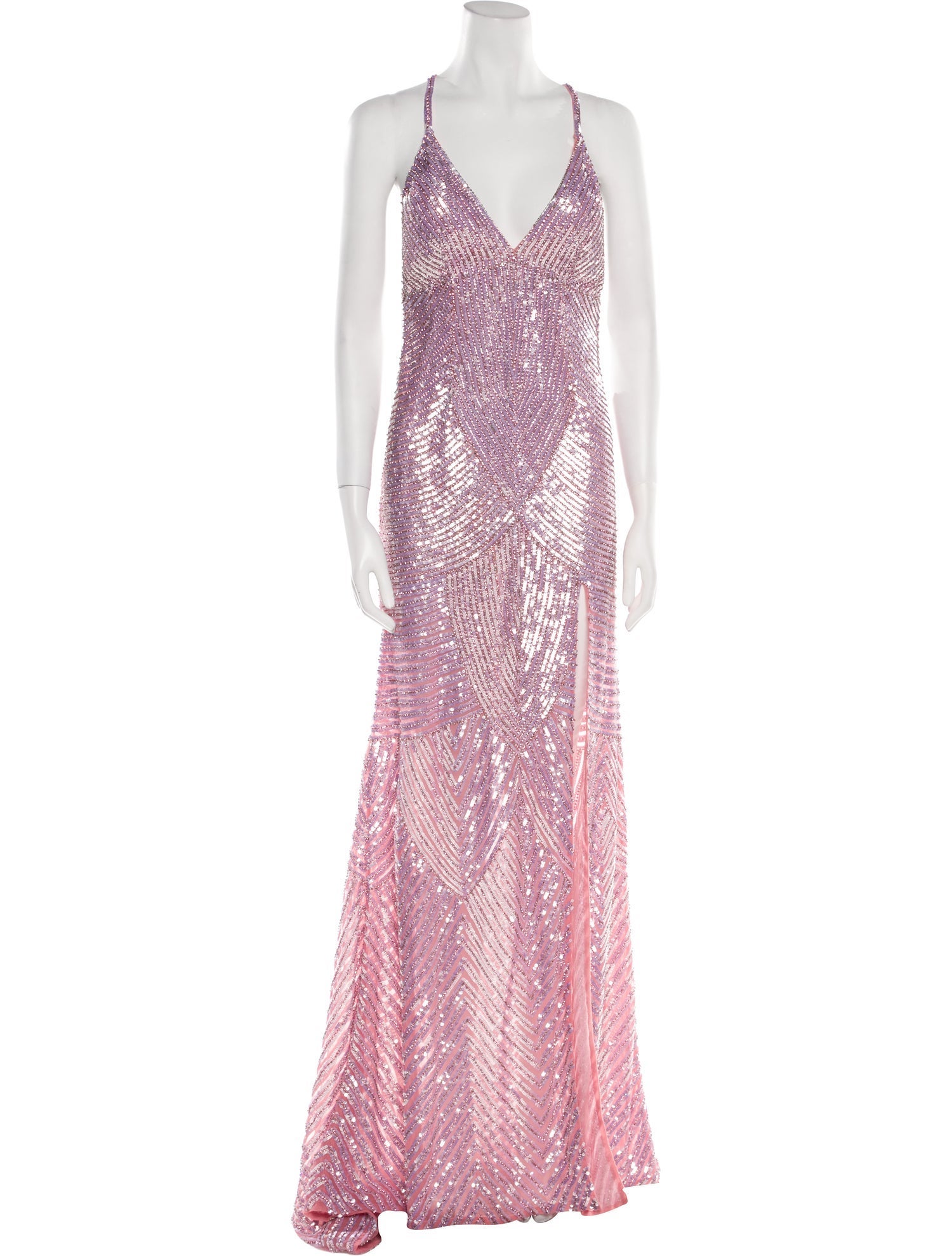 Portia & Scarlett Printed Long Dress w/ Tags