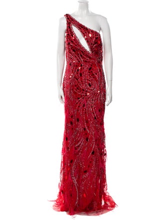 Portia & Scarlett One-Shoulder Long Dress