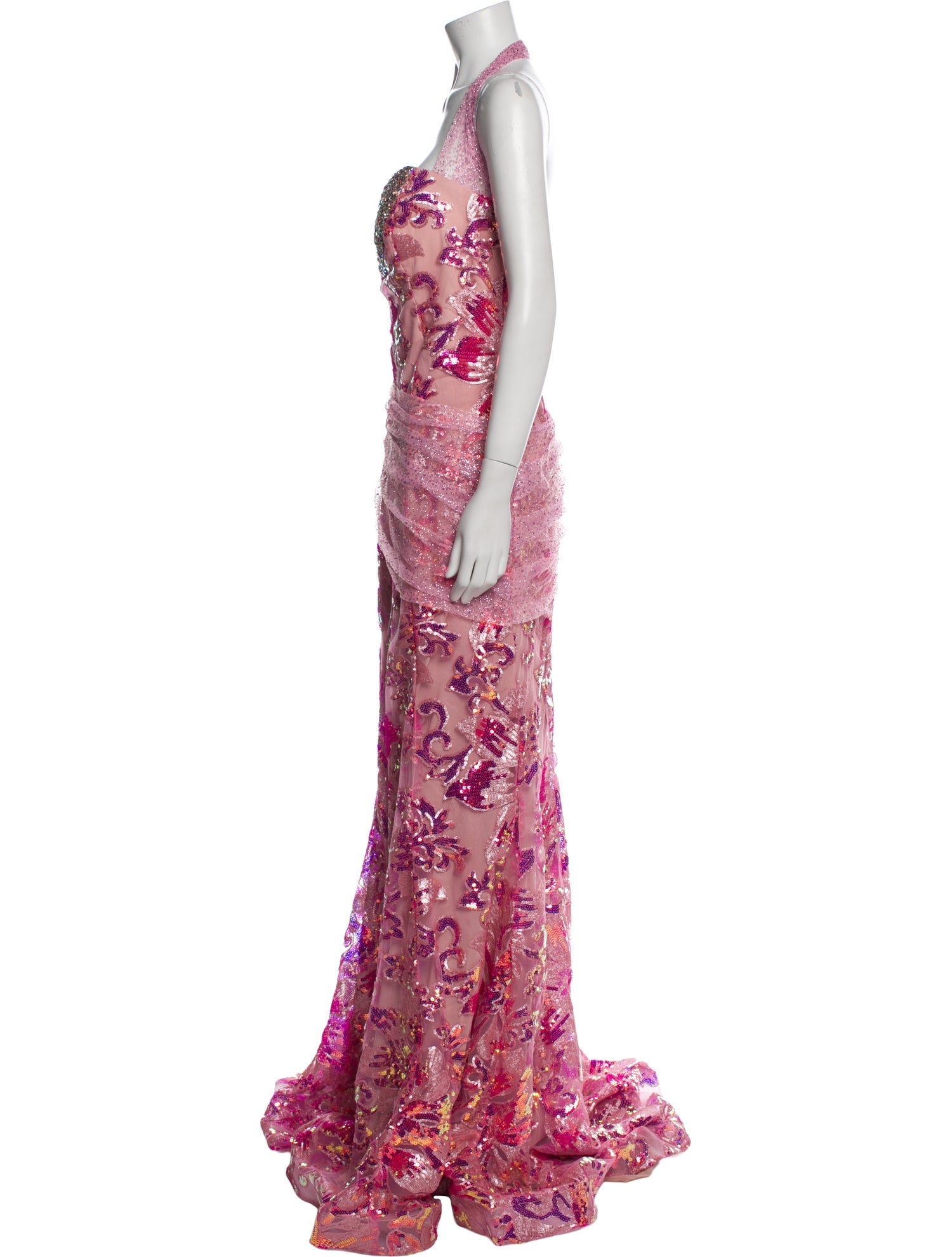 Portia & Scarlett Lace Pattern Long Dress w/ Tags