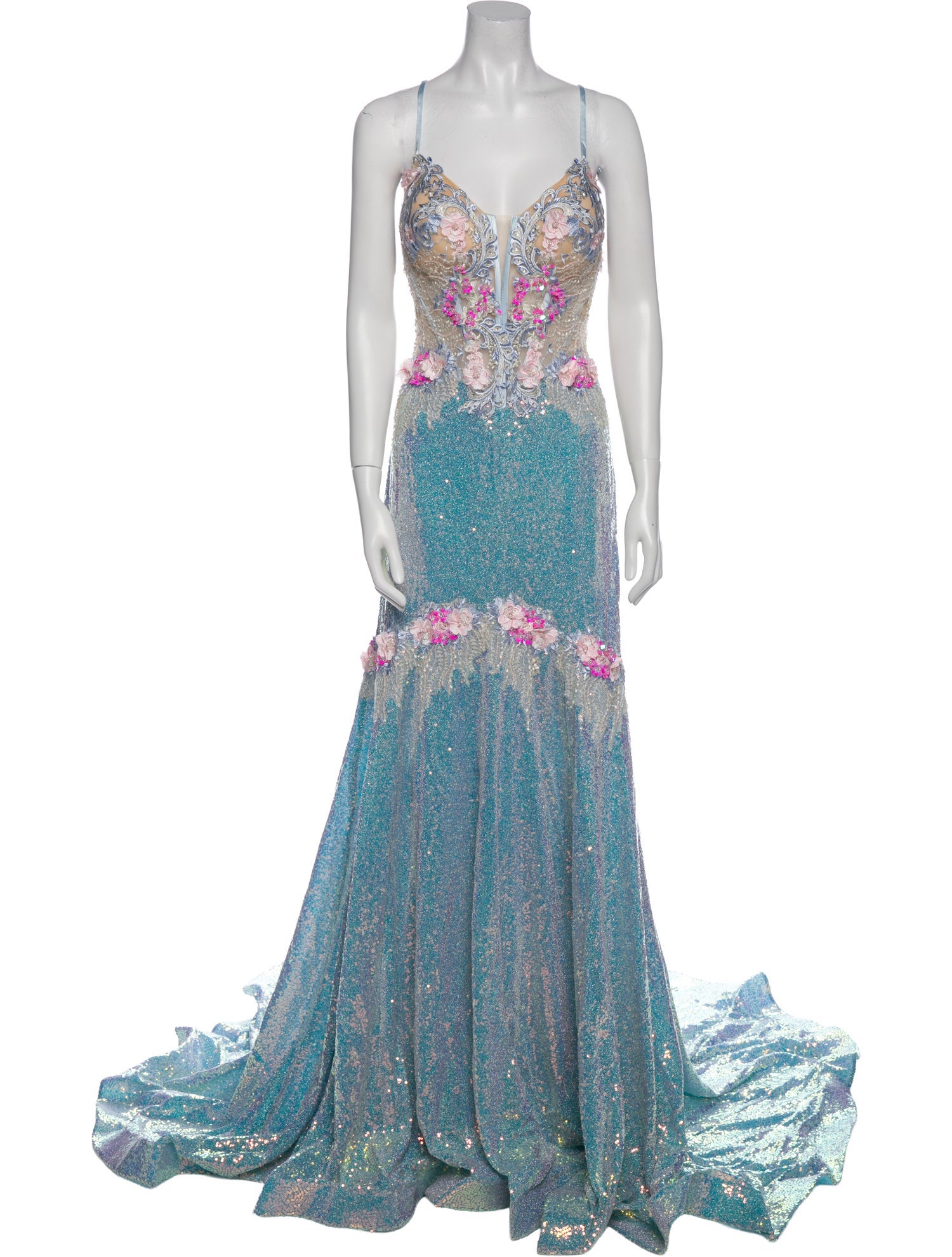 Portia & Scarlett Sequin Long Dress w/ Tags