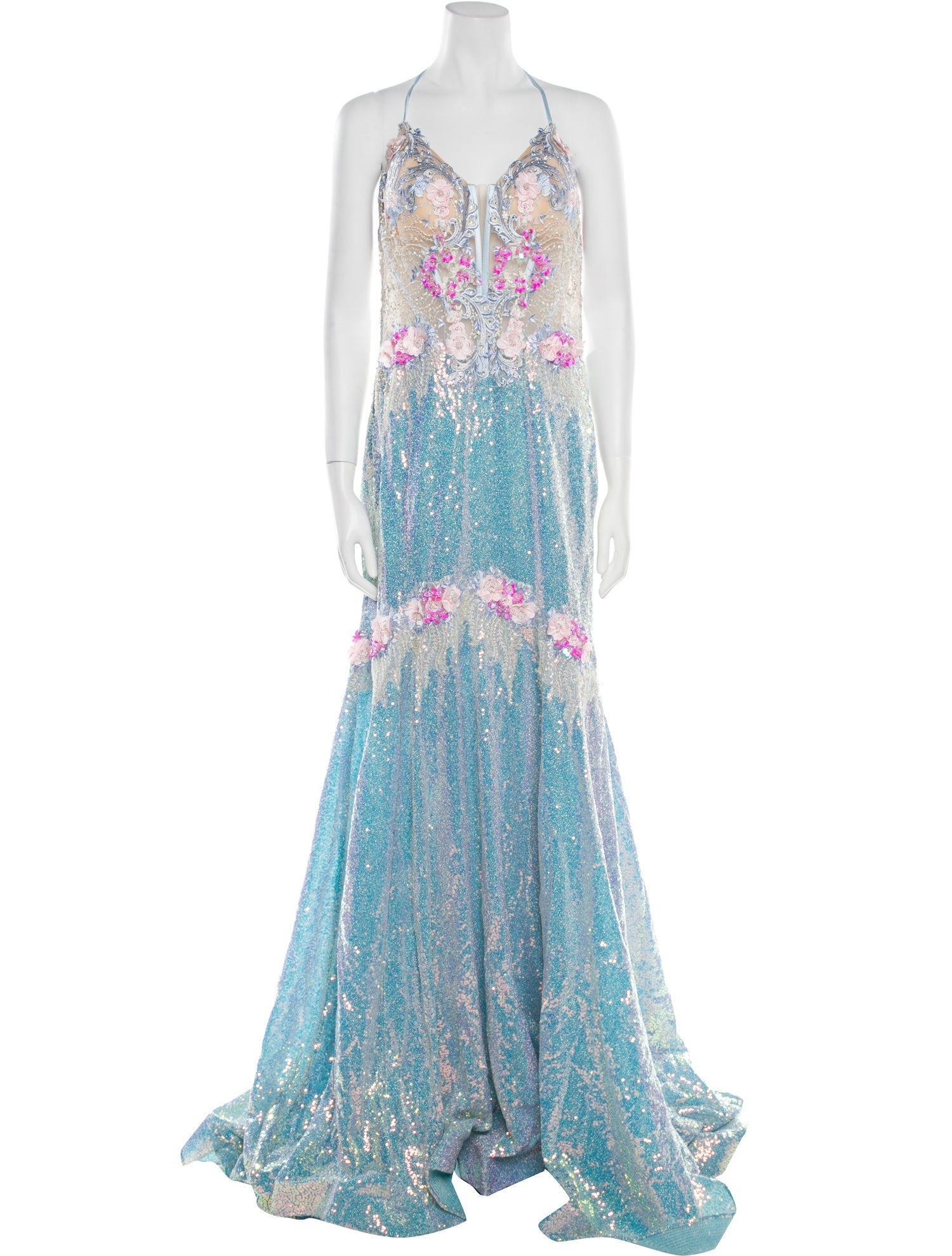 Portia & Scarlett Sequin Long Dress w/ Tags