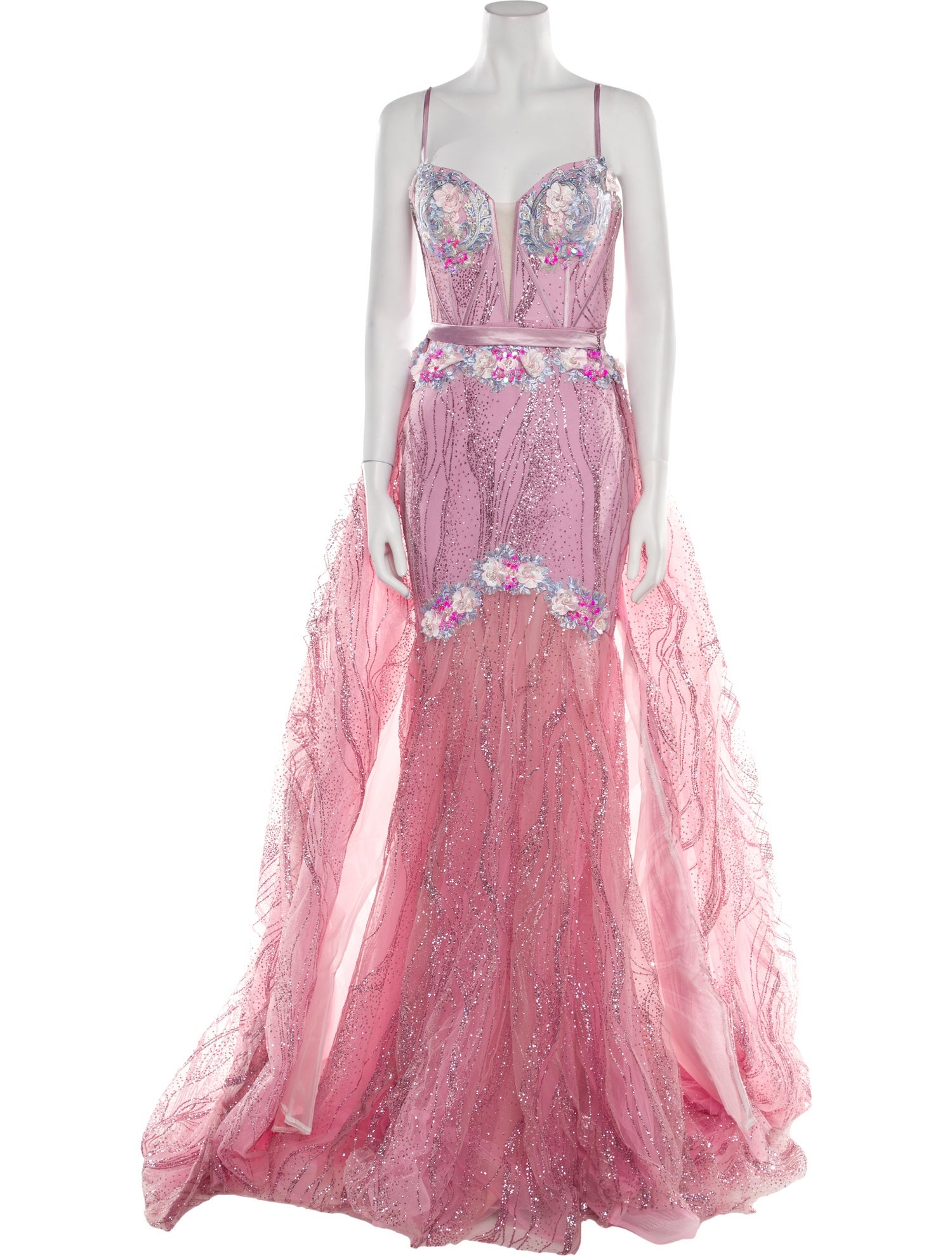 Portia & Scarlett Lace Pattern Long Dress w/ Tags