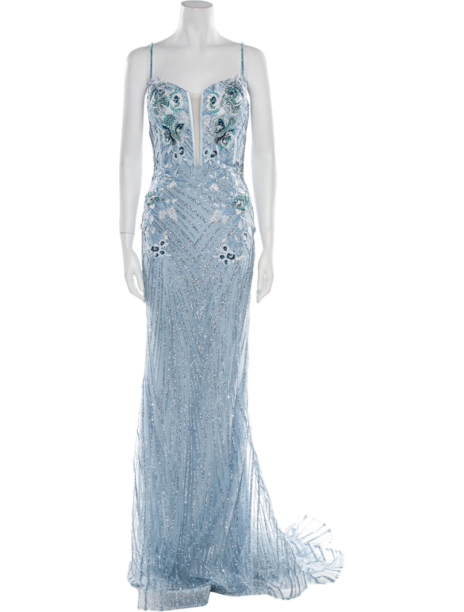 Portia & Scarlett Lace Pattern Long Dress w/ Tags