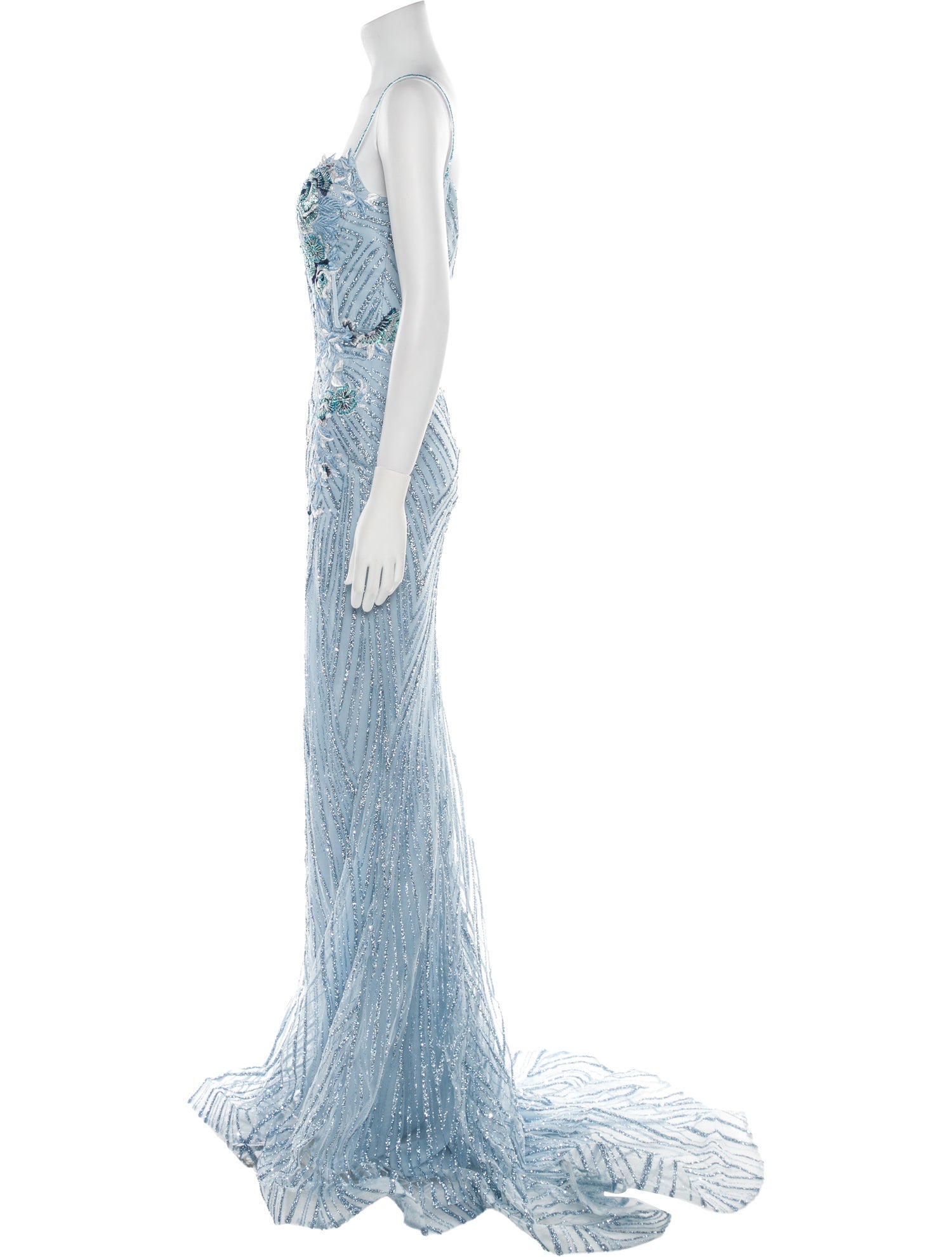 Portia & Scarlett Lace Pattern Long Dress w/ Tags