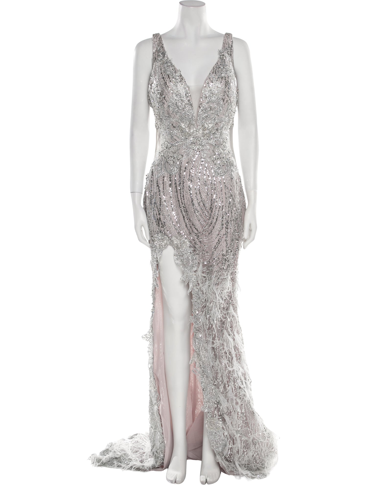 Portia & Scarlett Lace Pattern Long Dress w/ Tags