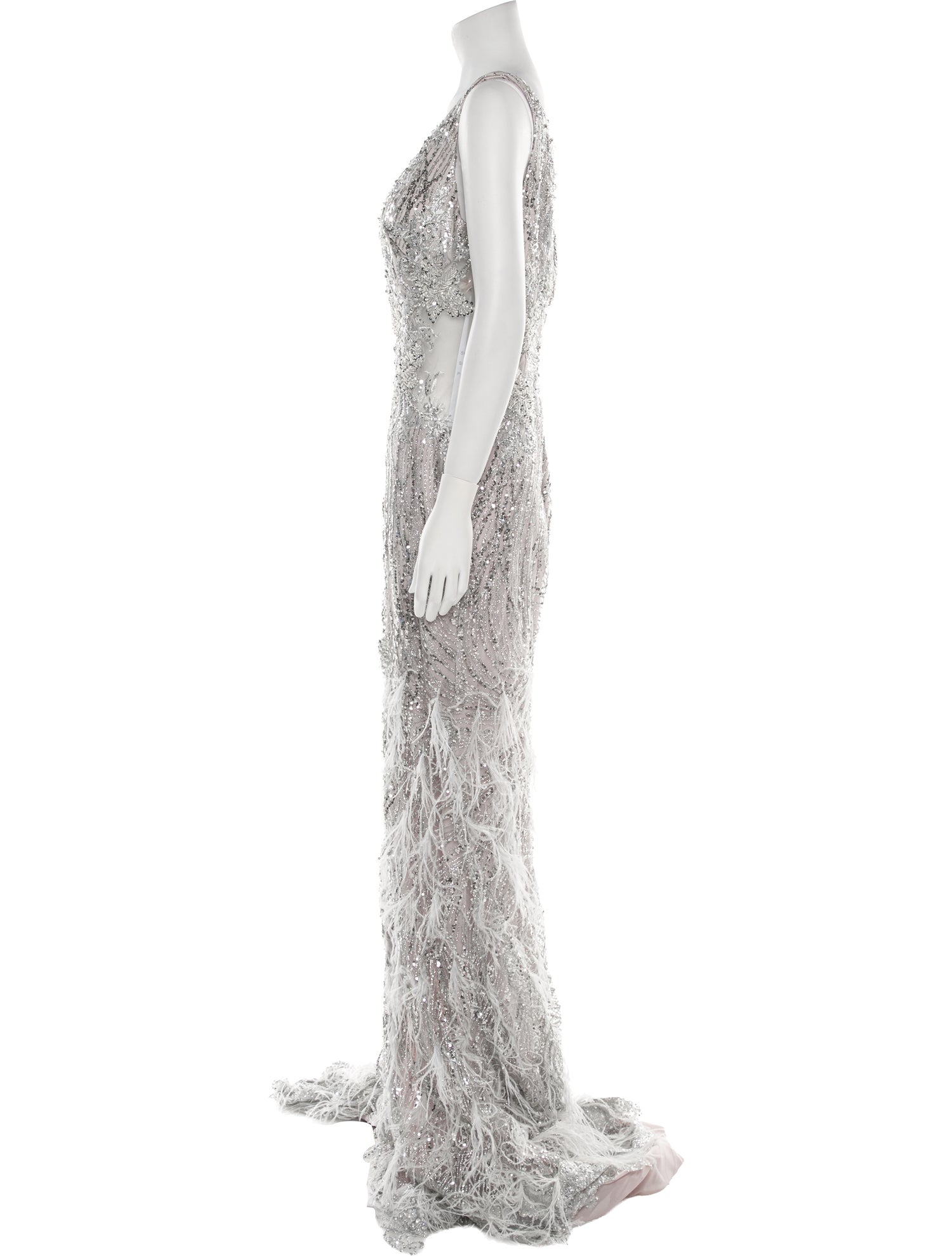 Portia & Scarlett Lace Pattern Long Dress w/ Tags