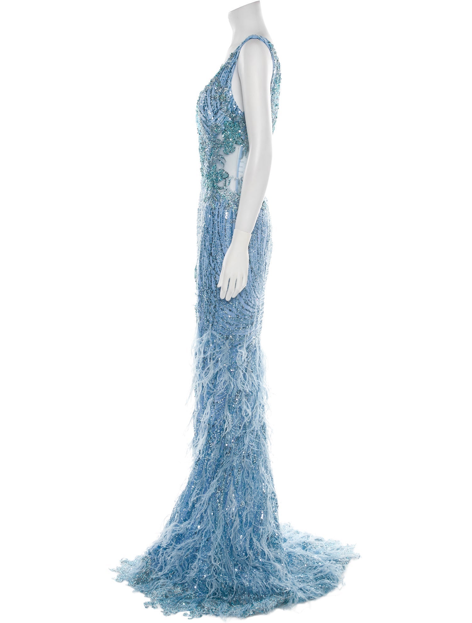 Portia & Scarlett Lace Pattern Long Dress w/ Tags