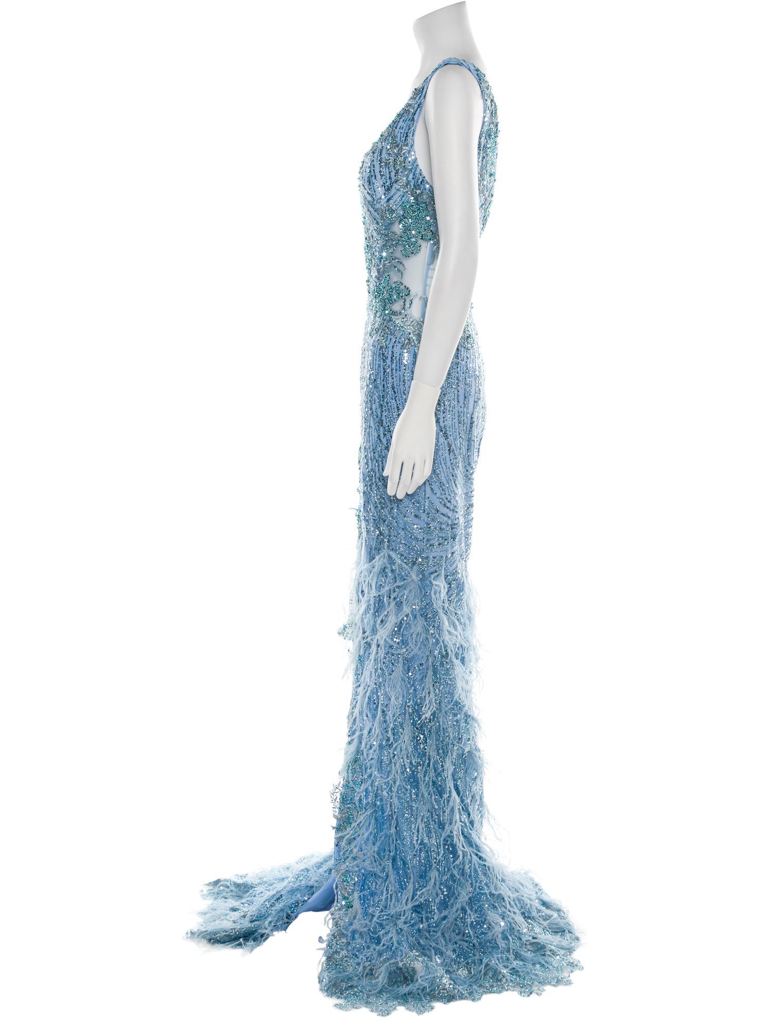 Portia & Scarlett Lace Pattern Long Dress w/ Tags