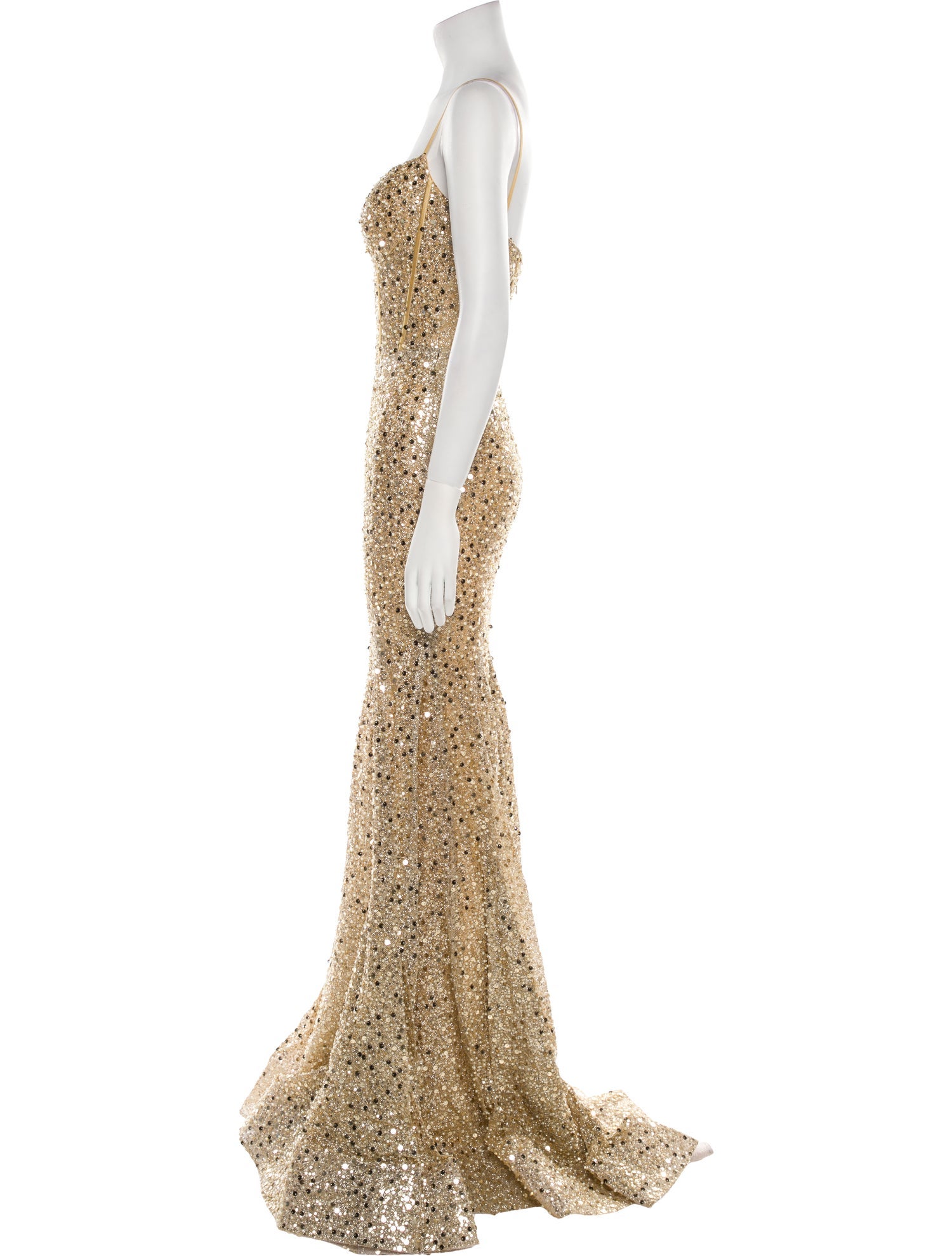 Portia & Scarlett Lace Pattern Long Dress w/ Tags