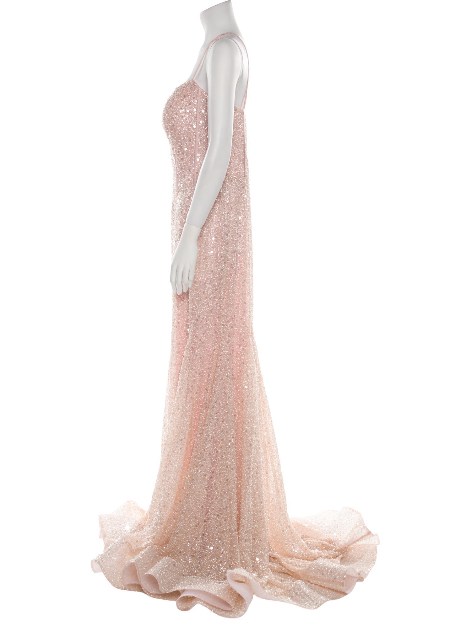 Portia & Scarlett V-Neck Long Dress w/ Tags