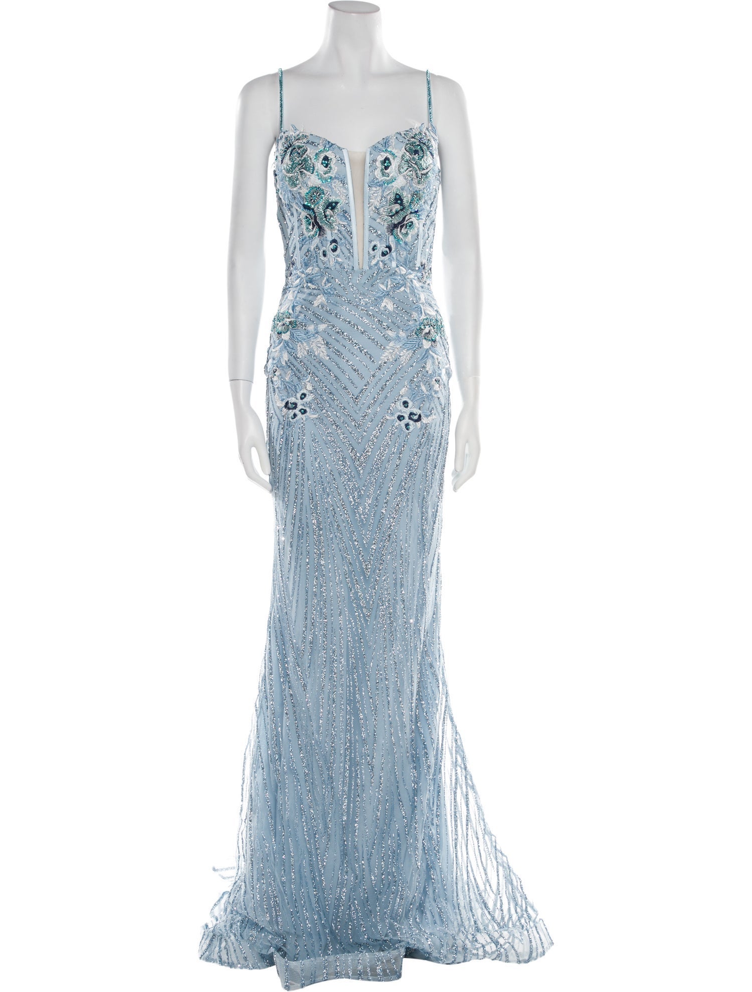 Portia & Scarlett Lace Pattern Long Dress w/ Tags