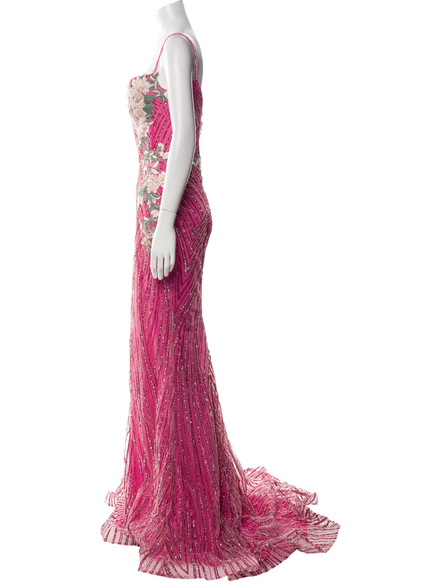 Portia & Scarlett Printed Long Dress w/ Tags