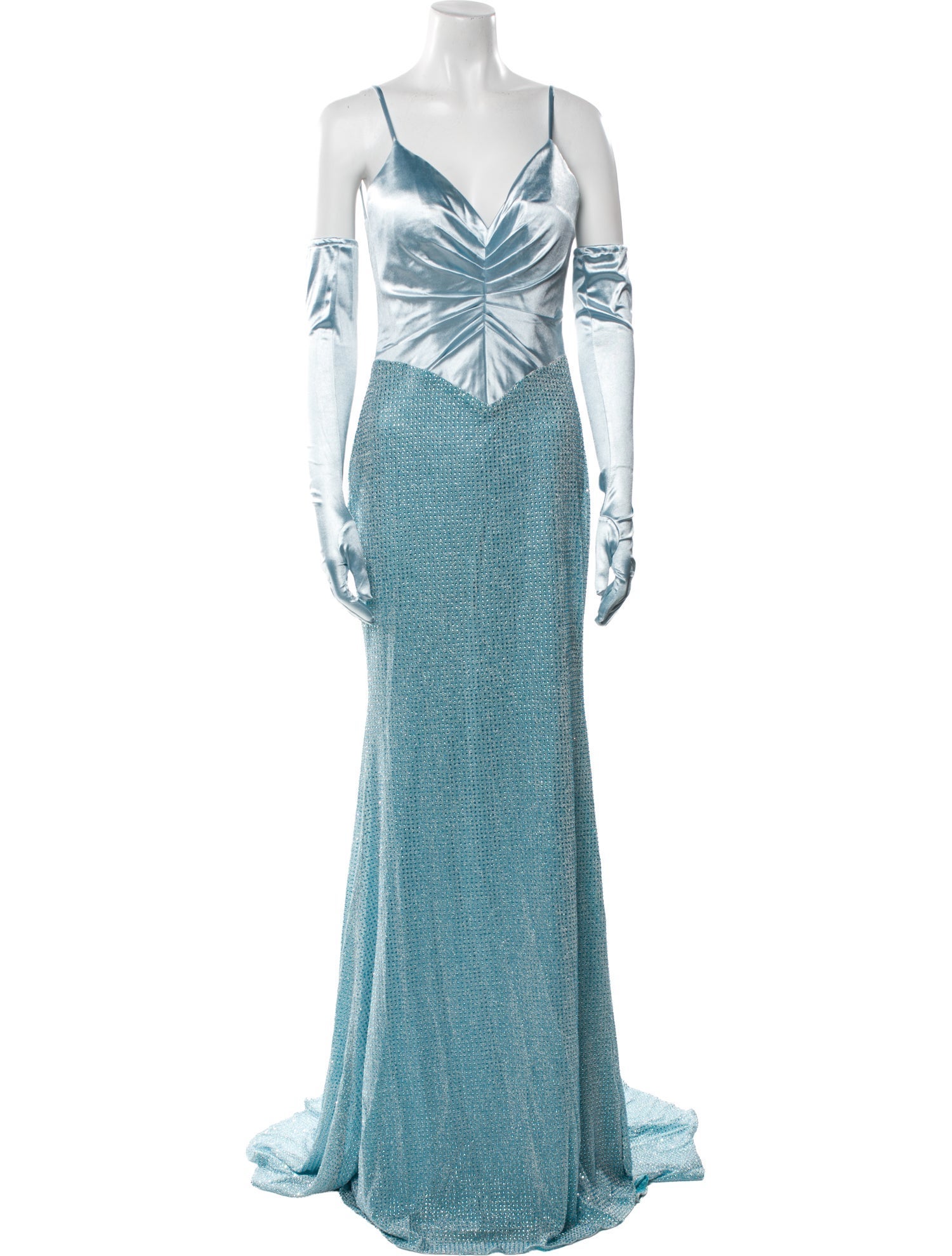 Portia & Scarlett V-Neck Long Dress w/ Tags