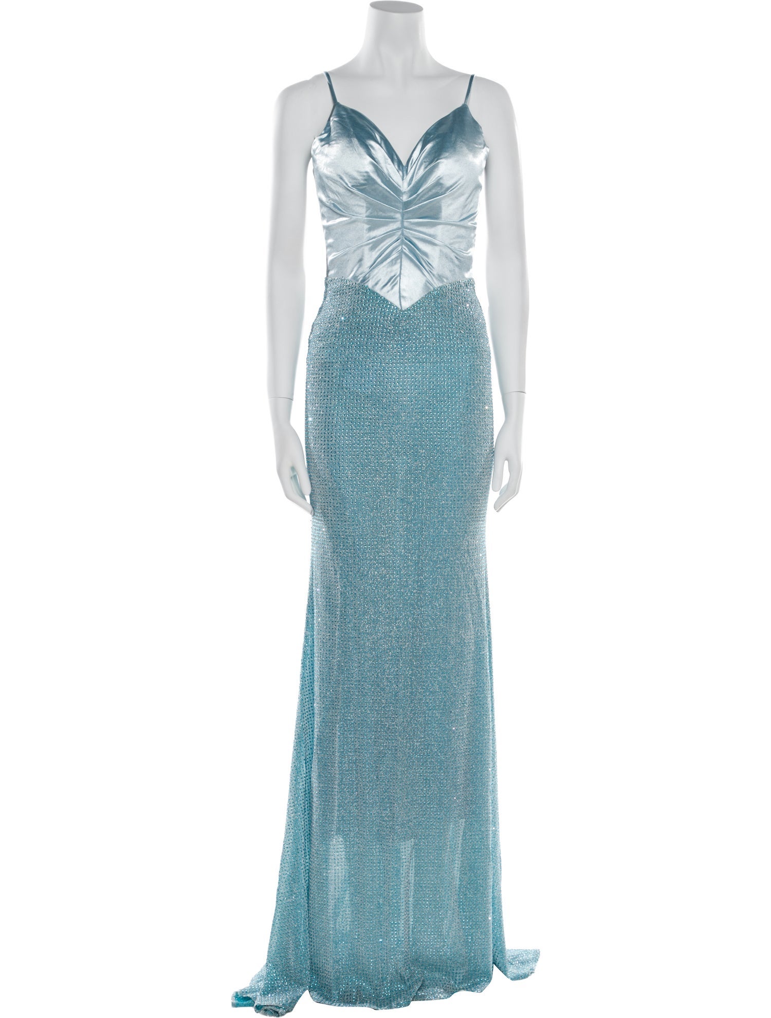 Portia & Scarlett V-Neck Long Dress w/ Tags