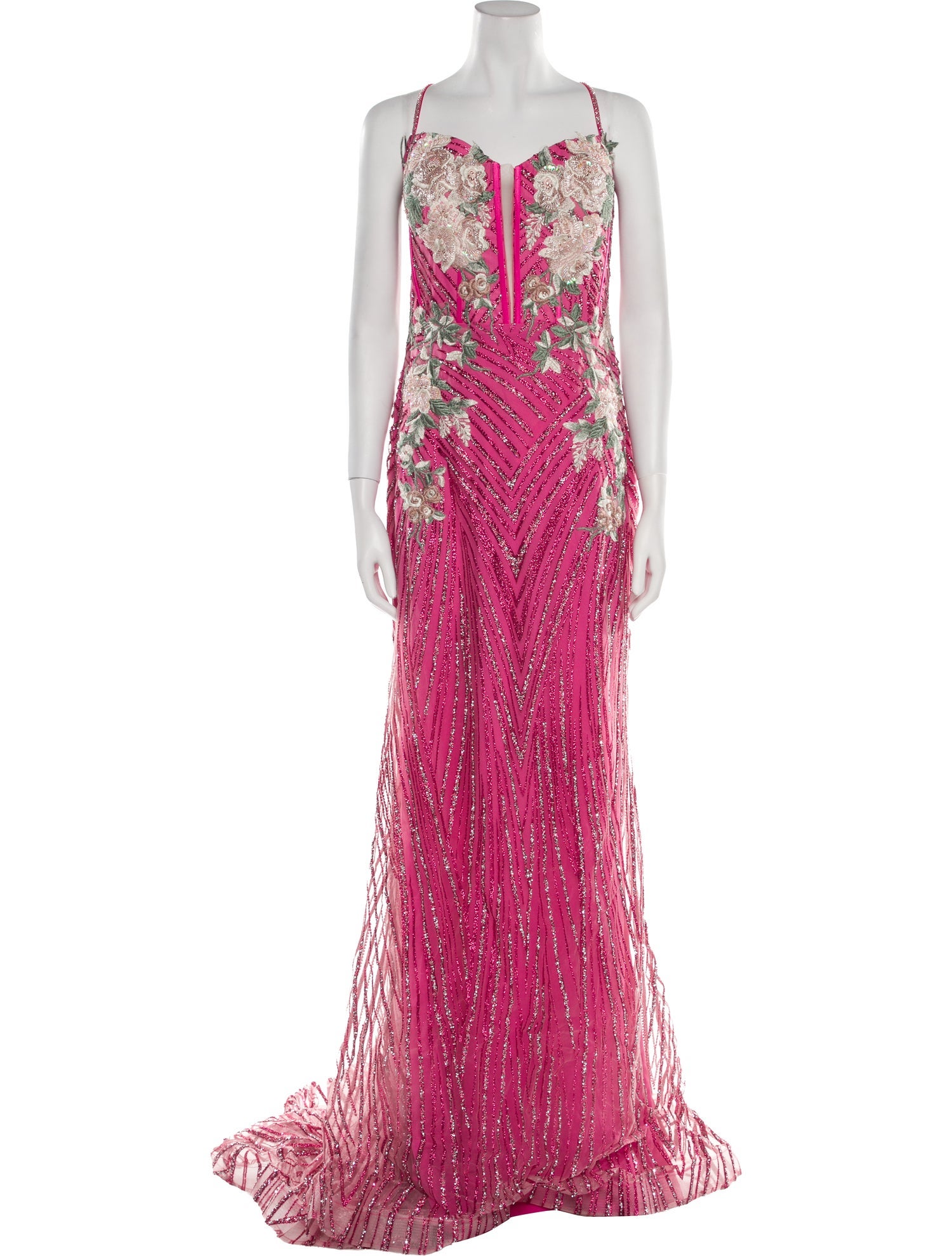 Portia & Scarlett Printed Long Dress w/ Tags