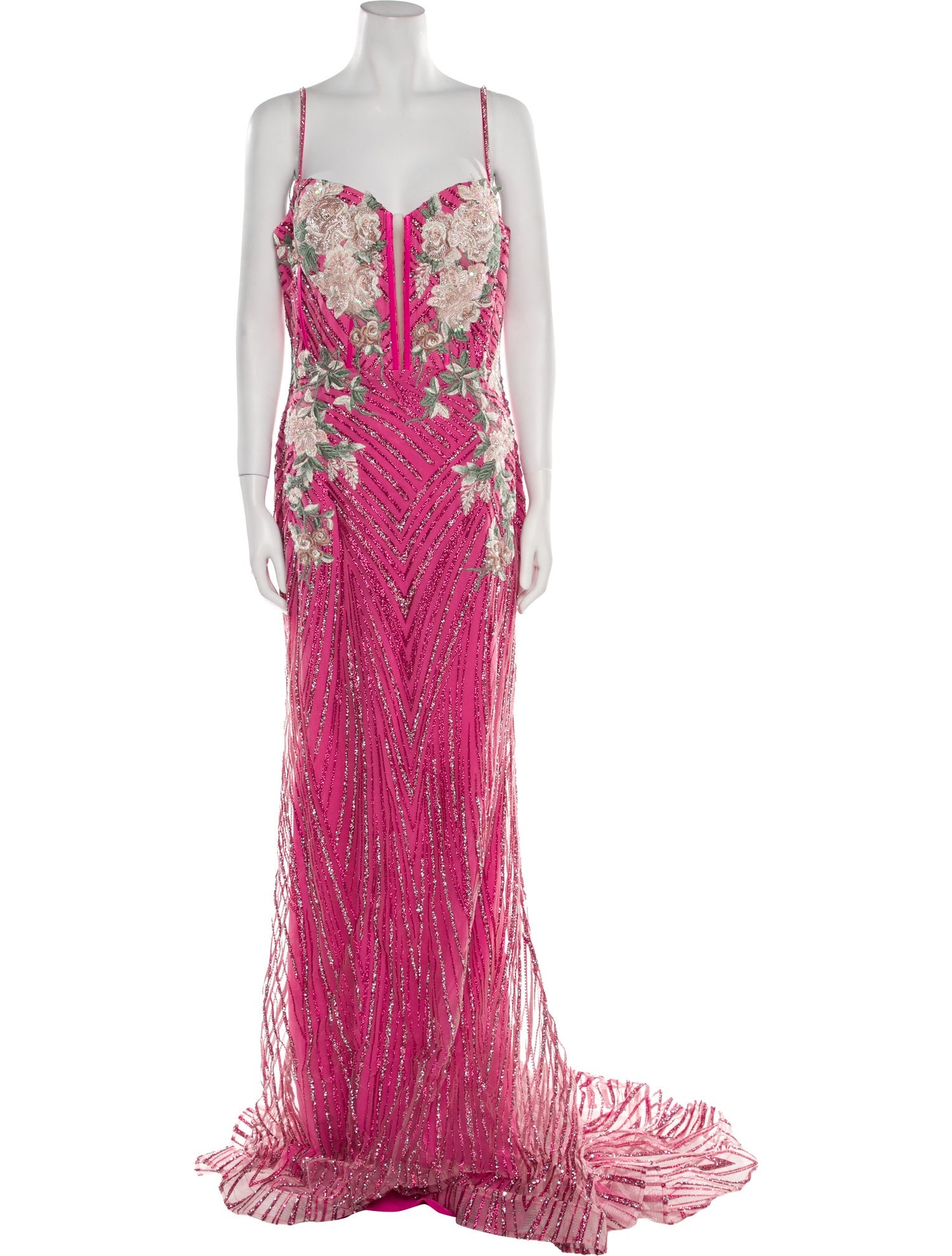 Portia & Scarlett Printed Long Dress w/ Tags