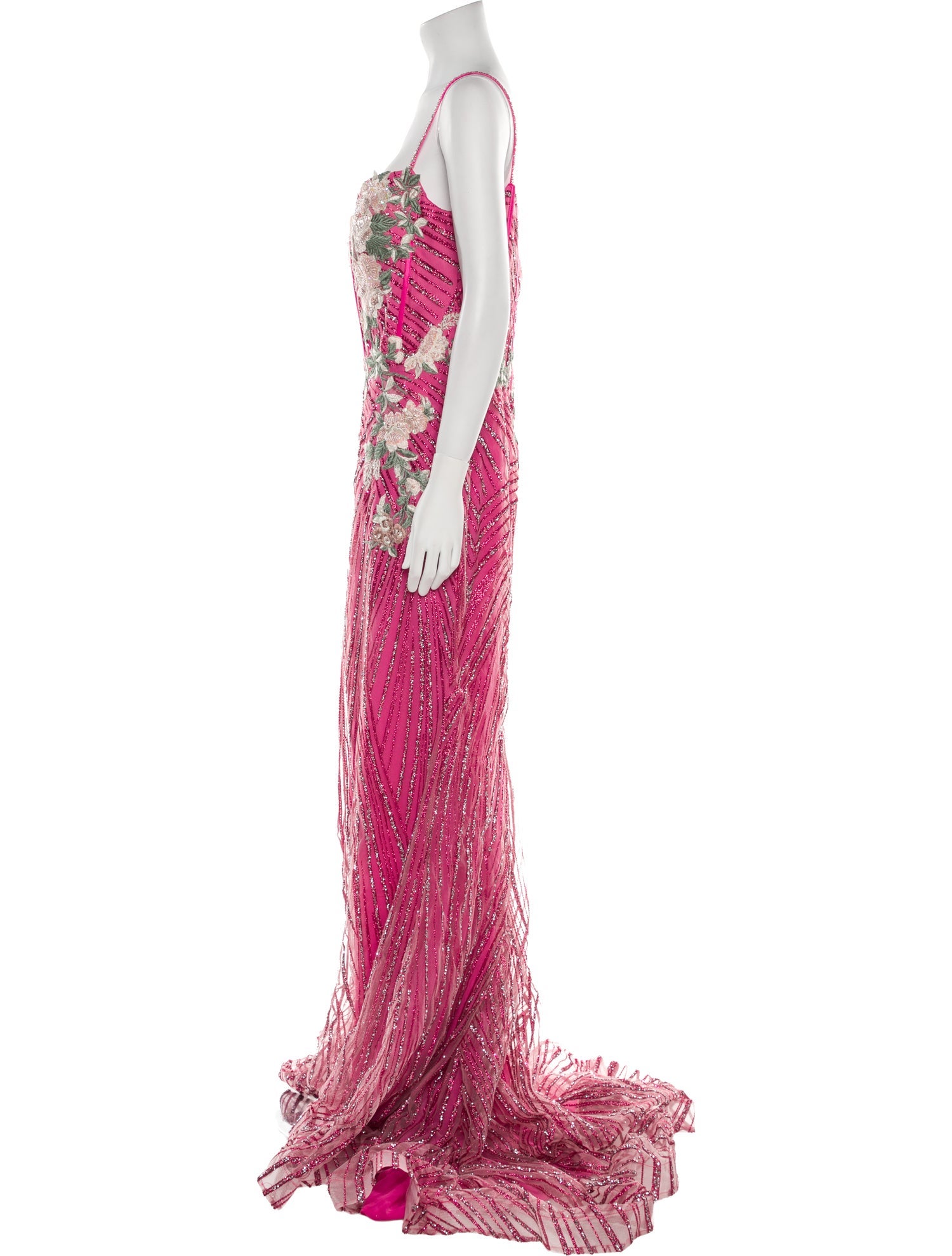 Portia & Scarlett Printed Long Dress w/ Tags