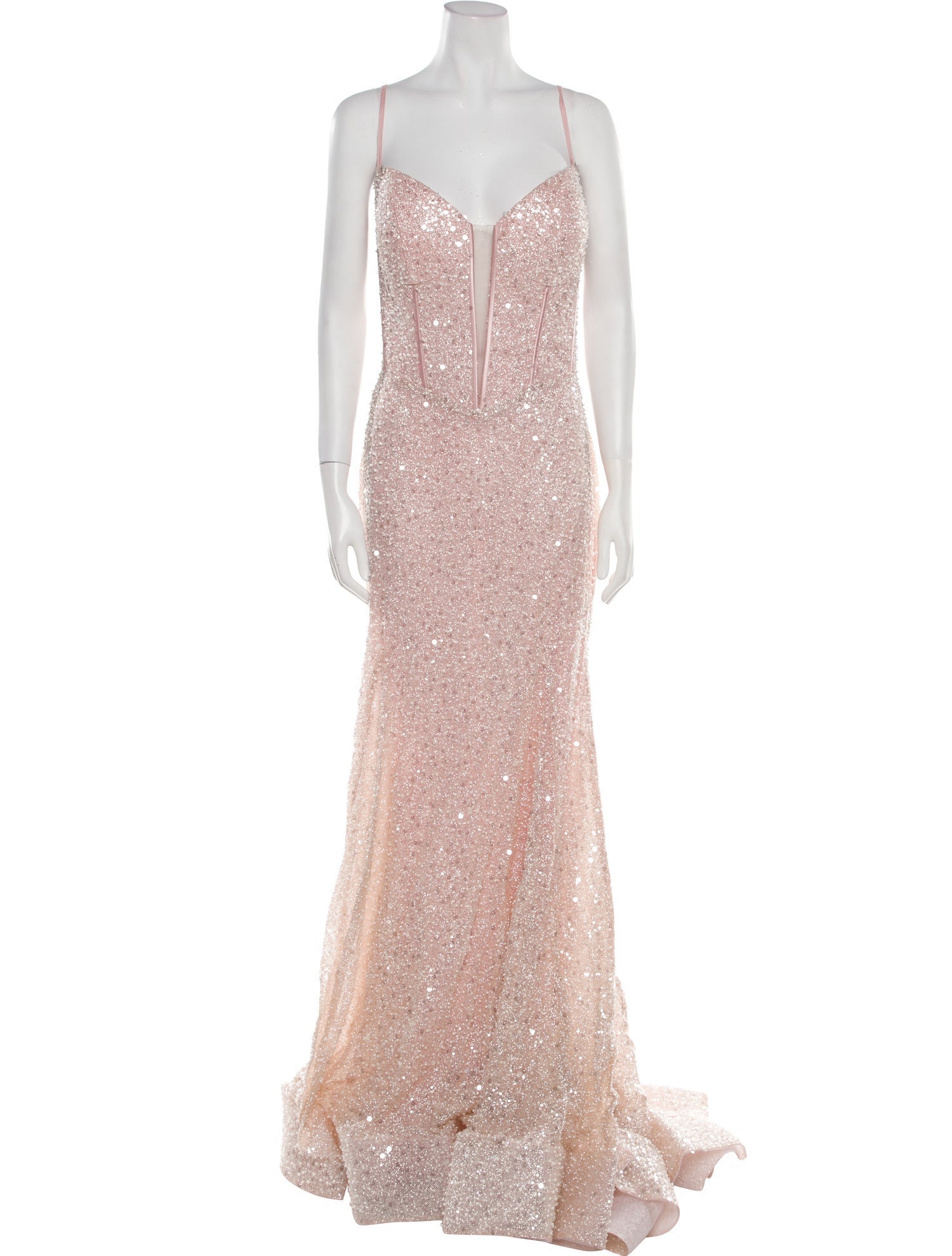 Portia & Scarlett V-Neck Long Dress w/ Tags