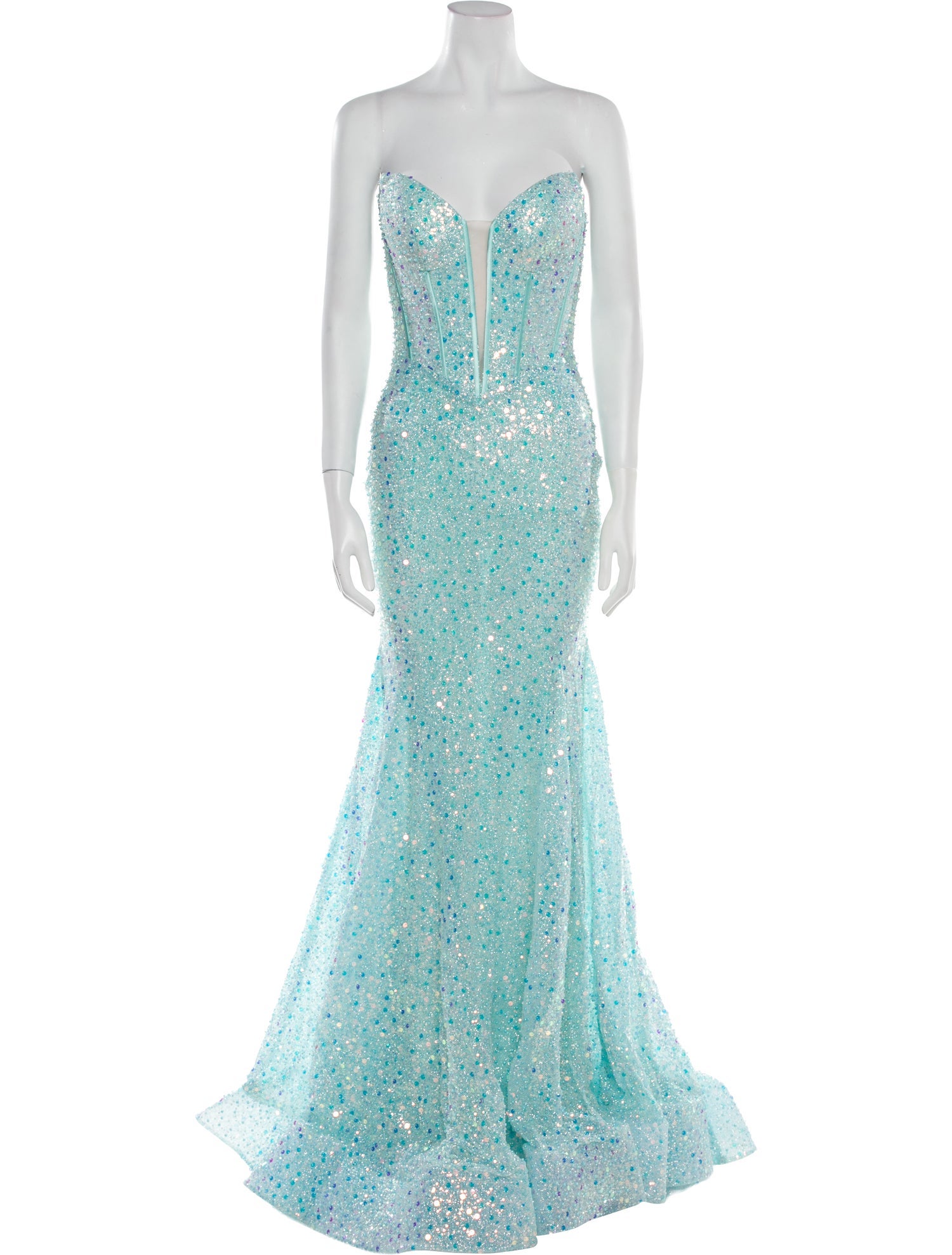 Portia & Scarlett Lace Pattern Long Dress w/ Tags