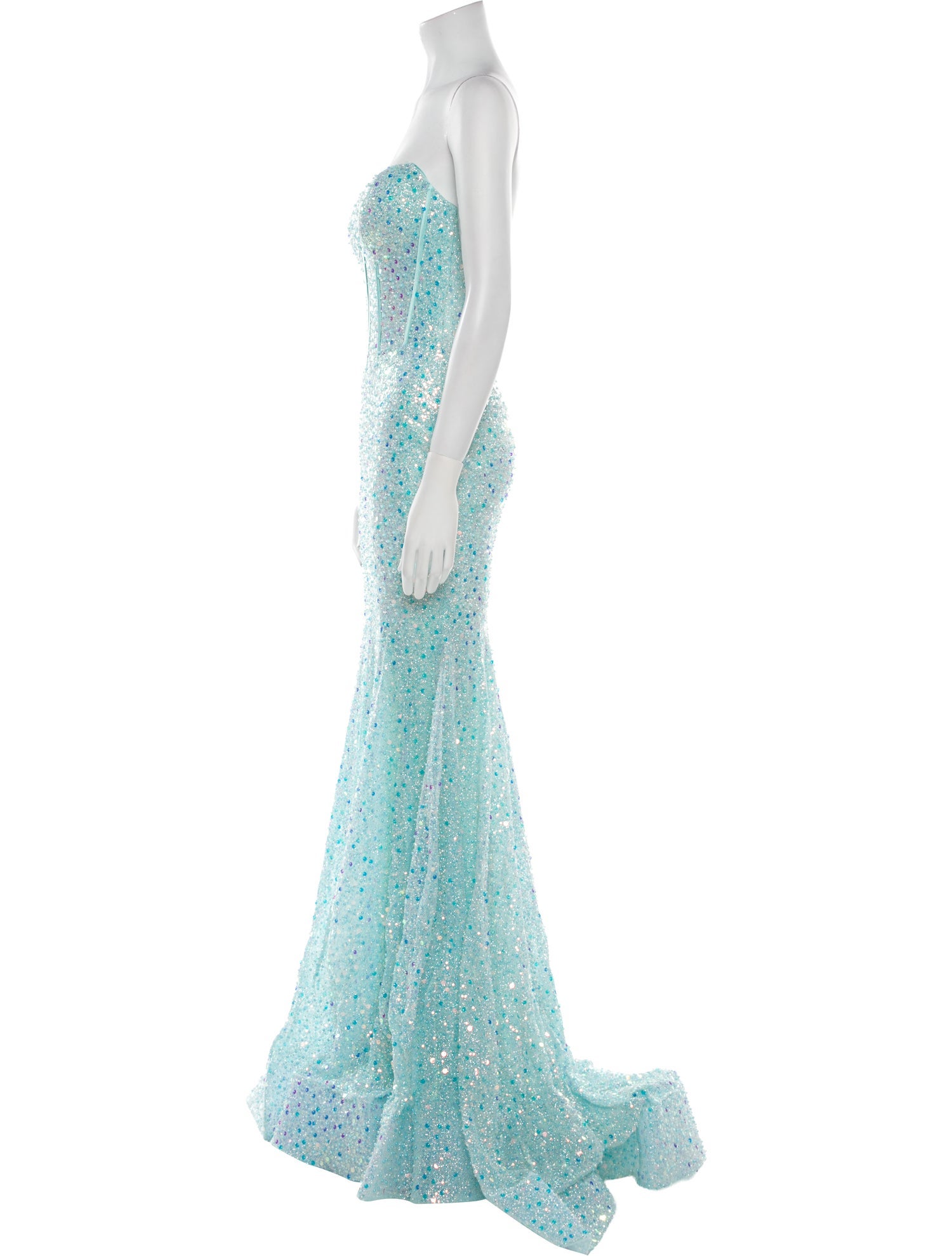 Portia & Scarlett Lace Pattern Long Dress w/ Tags