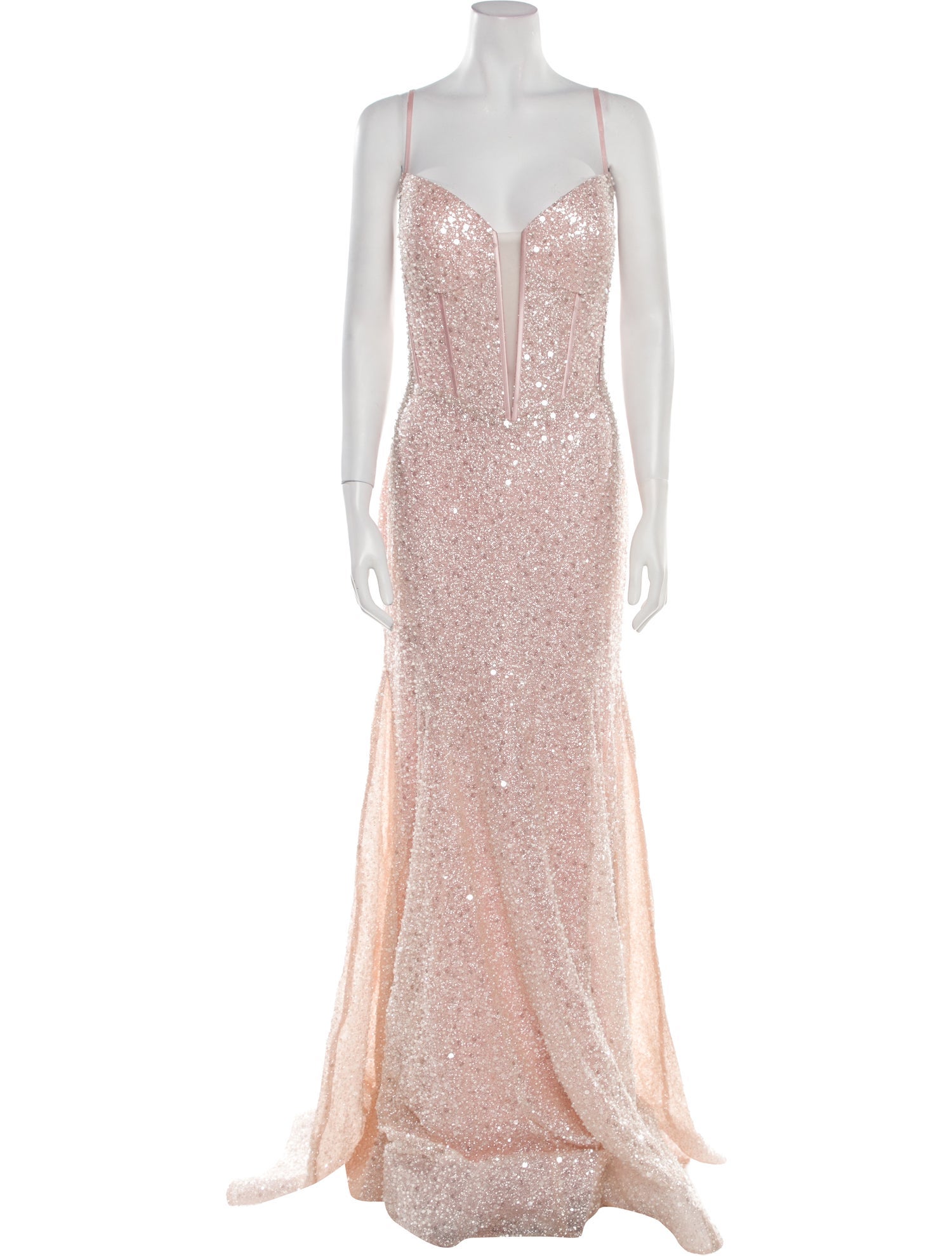 Portia & Scarlett V-Neck Long Dress w/ Tags