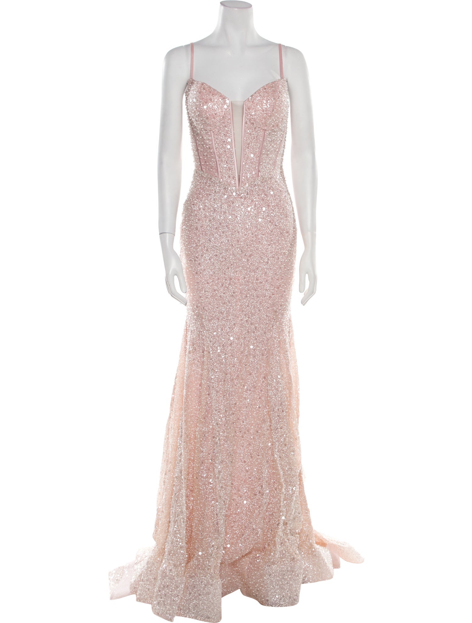 Portia & Scarlett V-Neck Long Dress w/ Tags