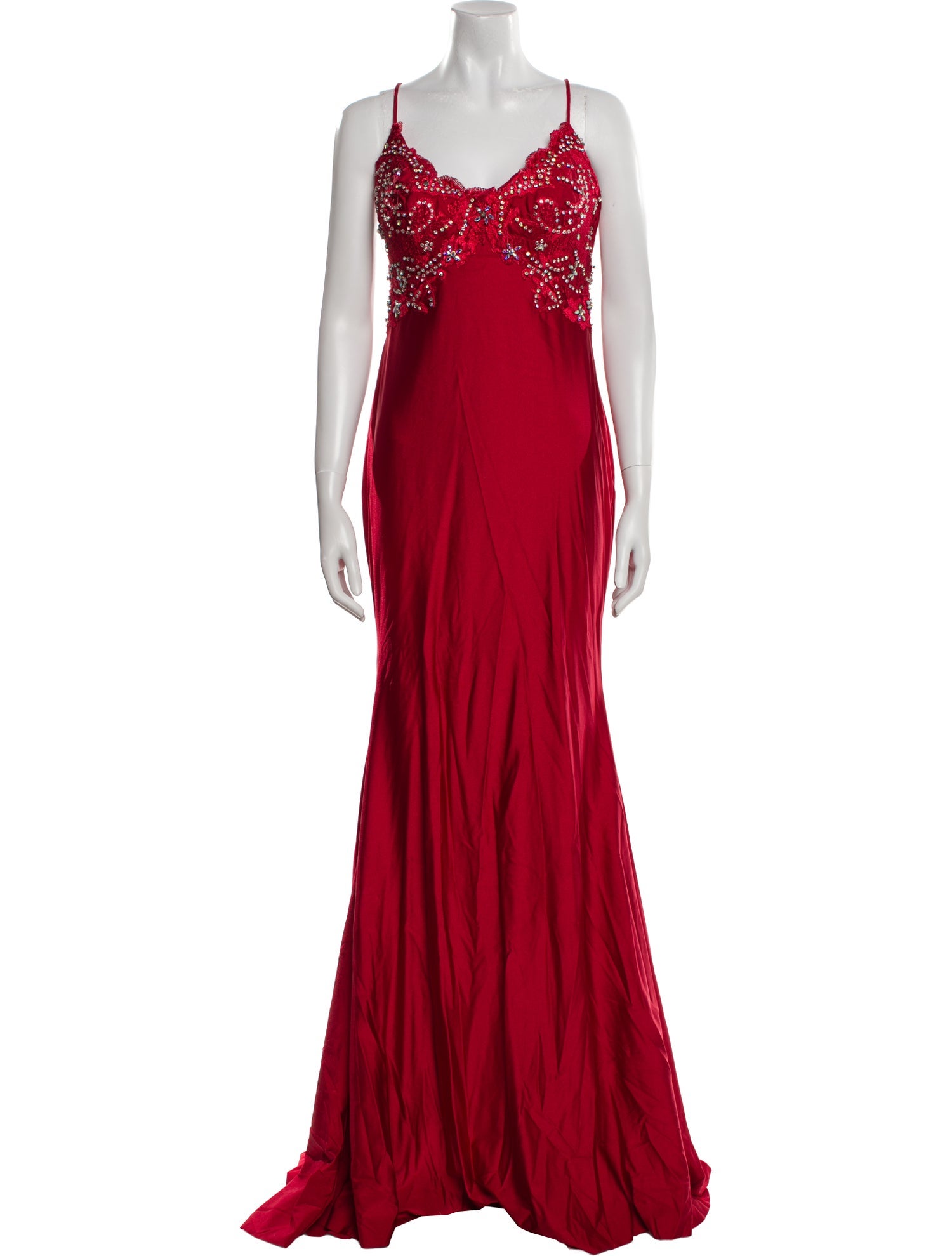 Portia & Scarlett Square Neckline Long Dress