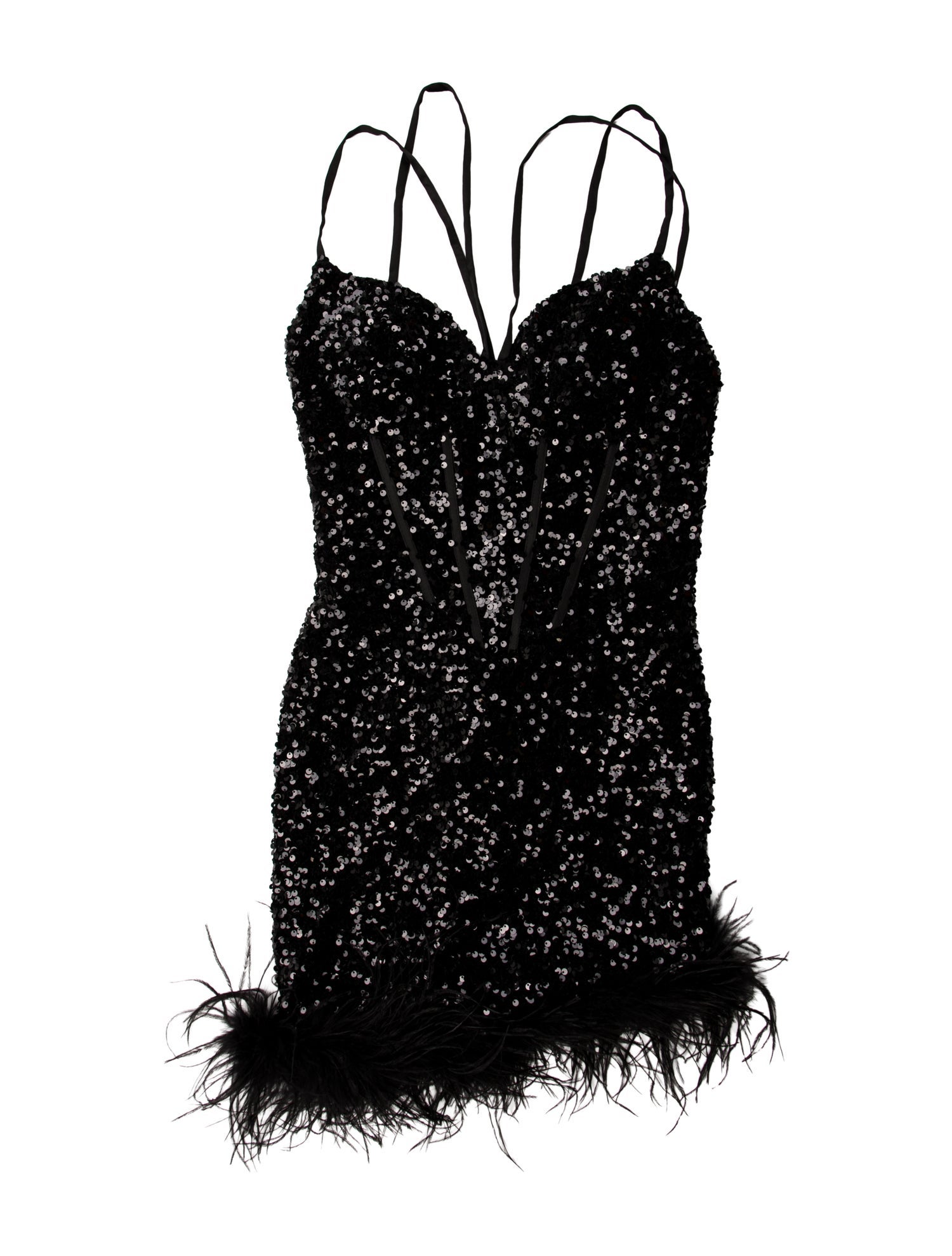 Portia & Scarlett V-Neck Mini Dress